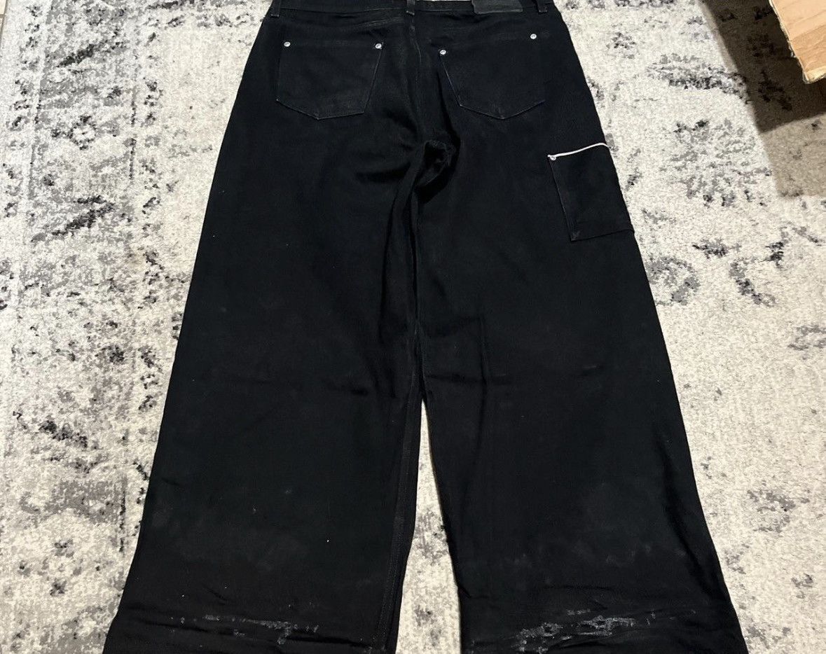 Other discontd jet black selvedge denim Size US 34 / EU 50 - 3 Thumbnail