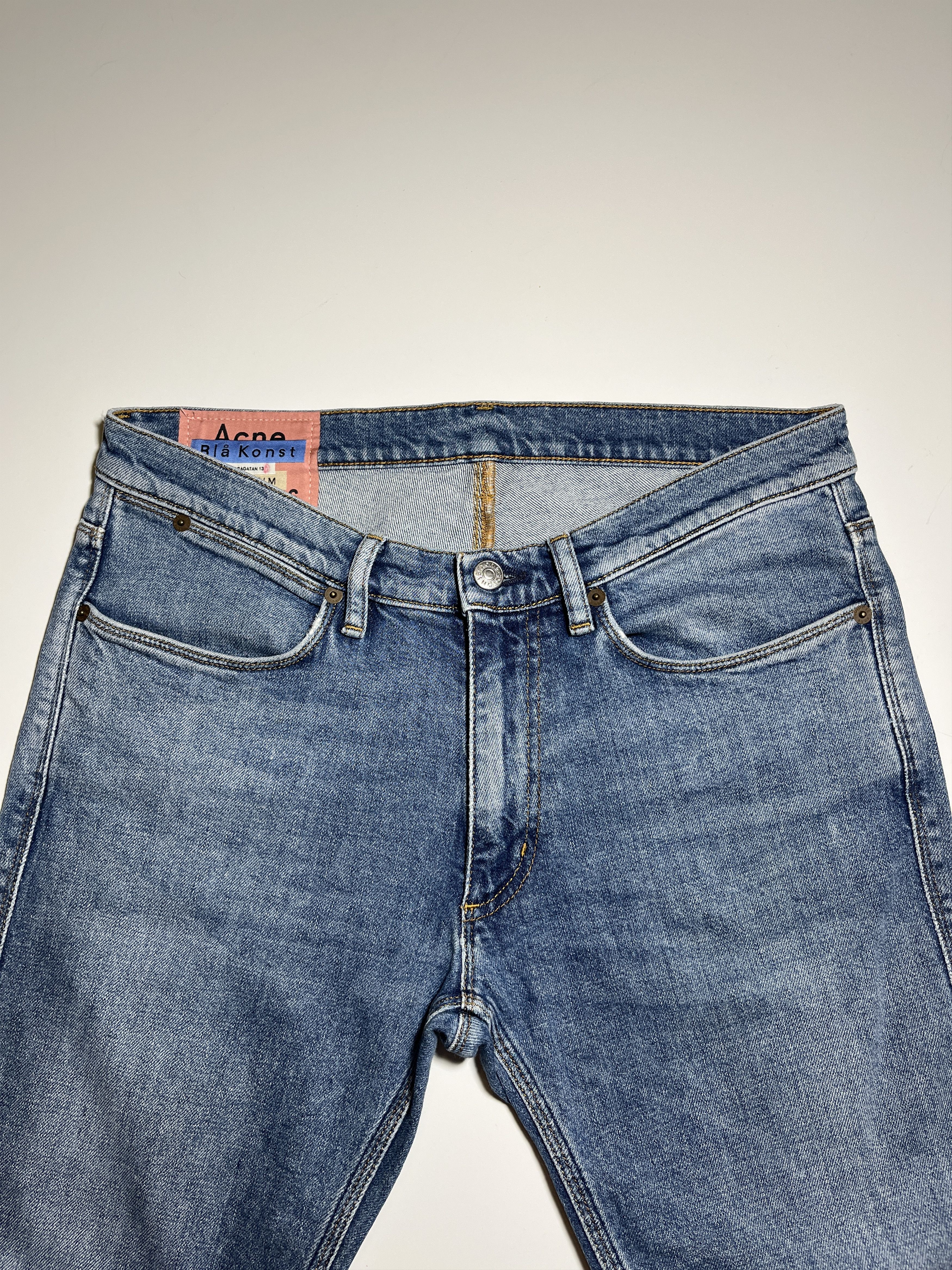 Acne Studios Acne Studios Bla Konst Slim Blue Jeans Pants Size 32 Size US 32 / EU 48 - 10 Thumbnail