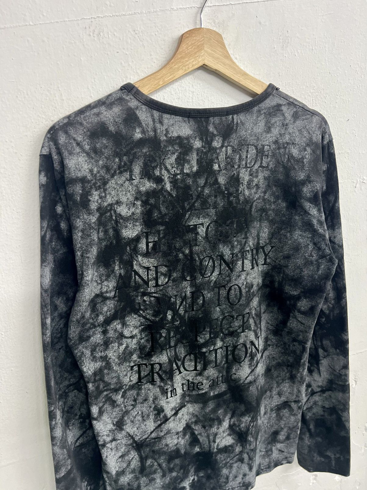 Beauty Beast Archive In The Attic Smoke Trompe L'oeil Poet Longsleeve Tee Size US L / EU 52-54 / 3 - 10 Thumbnail