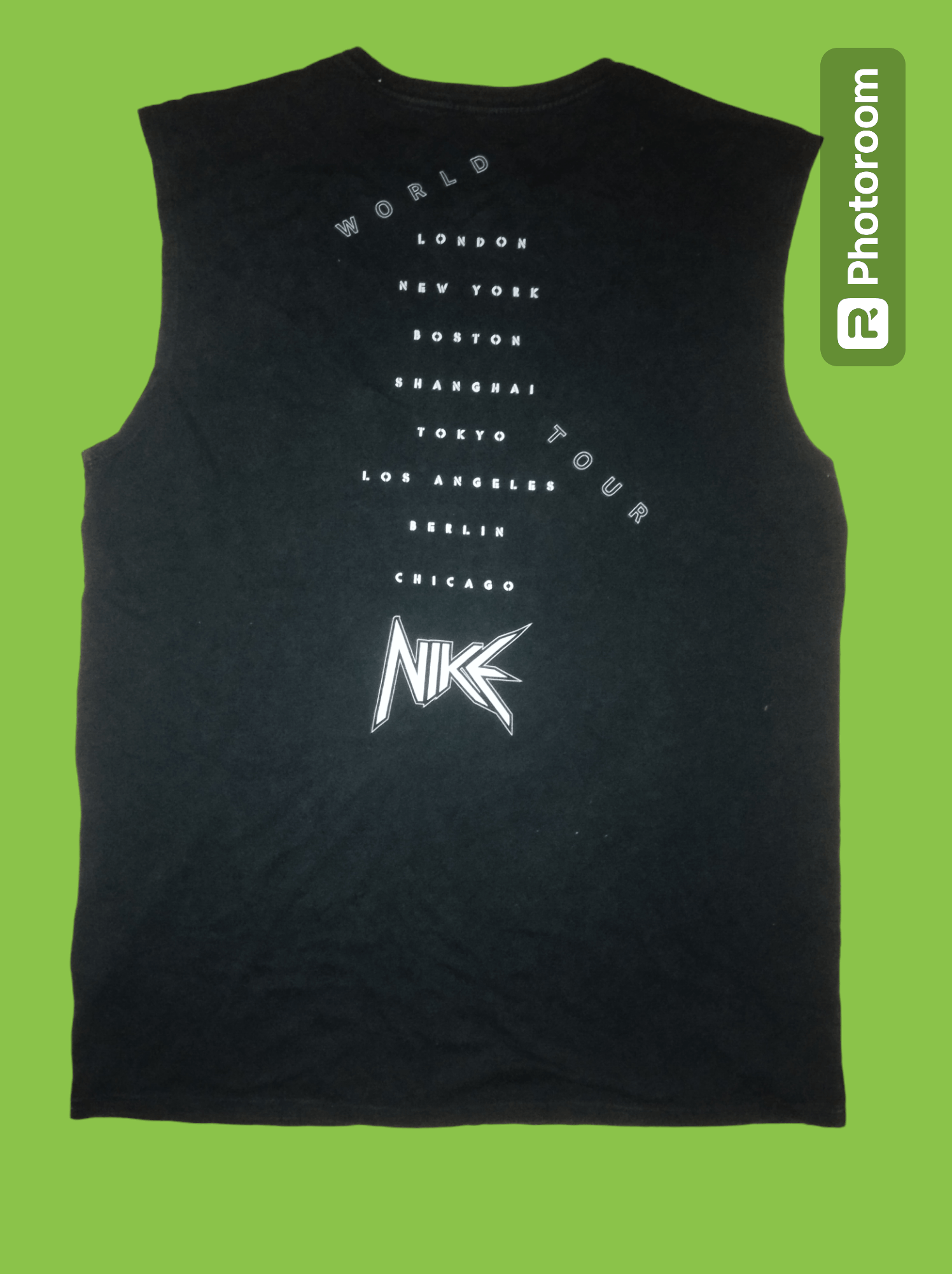 Nike Nike Running Wild World Tour Sleeveless Size US M / EU 48-50 / 2 - 2 Thumbnail