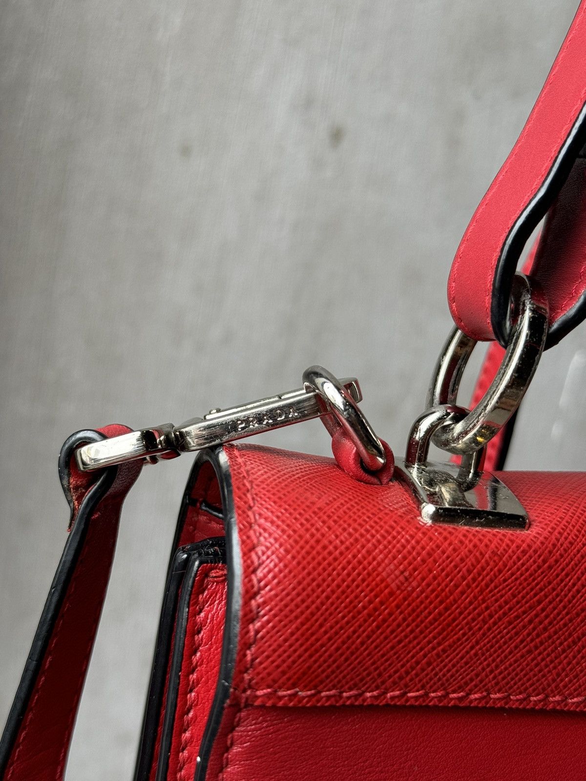 Prada PRADA City Calf & Saffiano Elektra Shoulder Size ONE SIZE - 12 Thumbnail