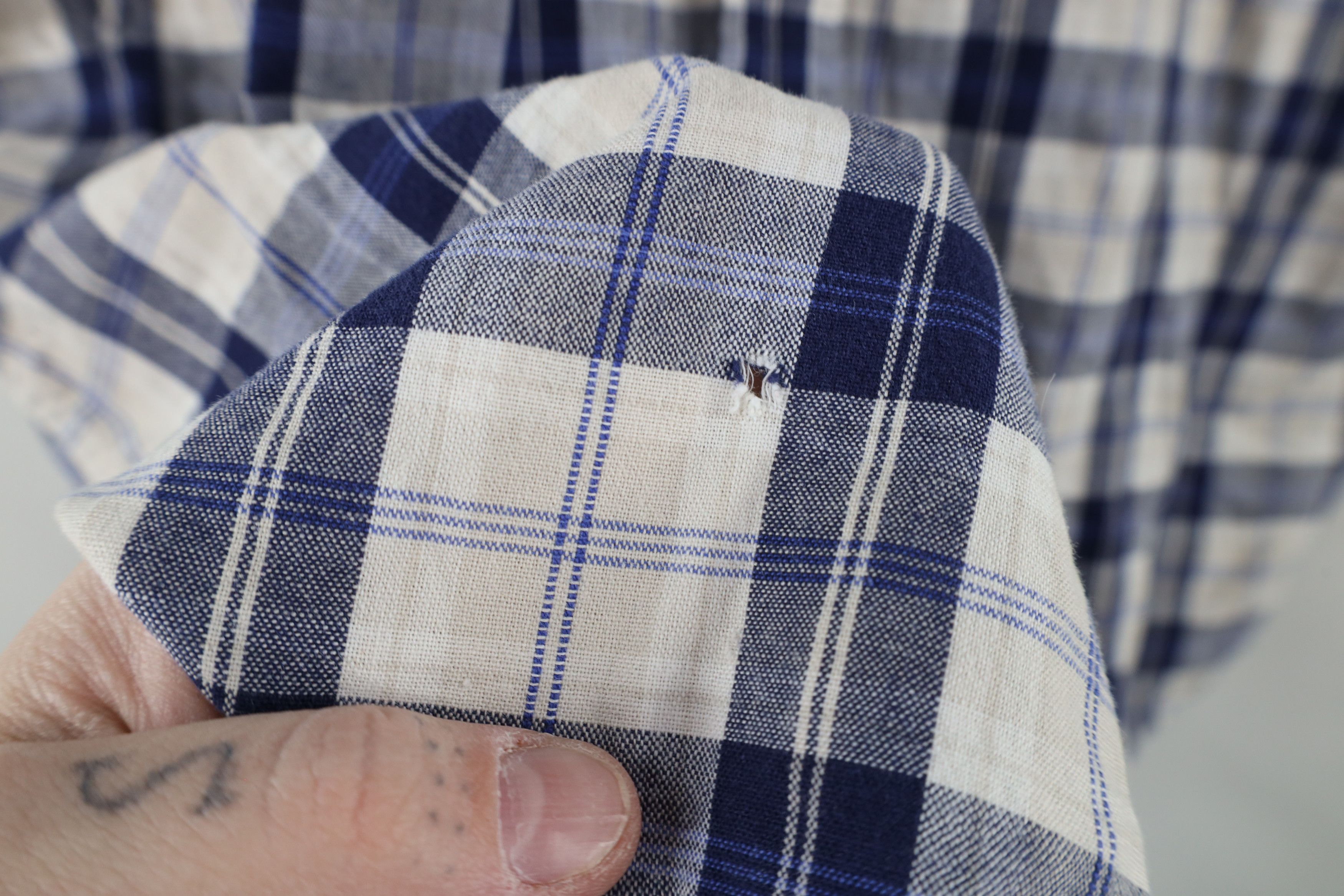 Eddie Bauer × Vintage Vintage 90s Eddie Bauer Short Sleeve Cotton Button Shirt Size US S / EU 44-46 / 1 - 4 Thumbnail