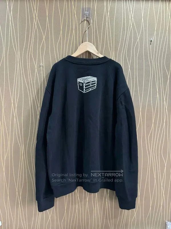 Louis Vuitton Louis Vuitton Black XXXL Men's Sweatshirt . Size US XXL / EU 58 / 5 - 2 Thumbnail