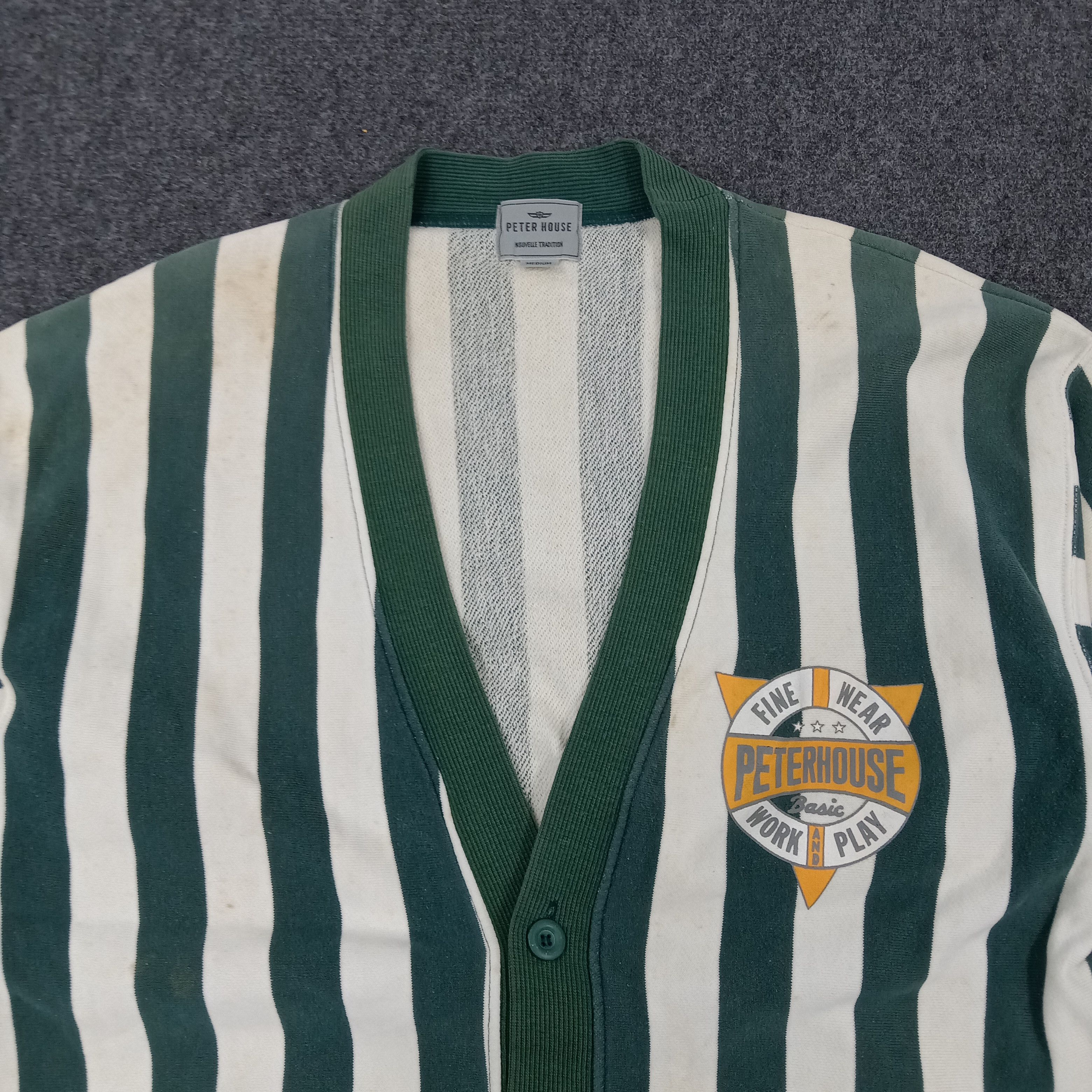 Vintage Peter House American Style Cardigan Jacket Size US M / EU 48-50 / 2 - 2 Thumbnail