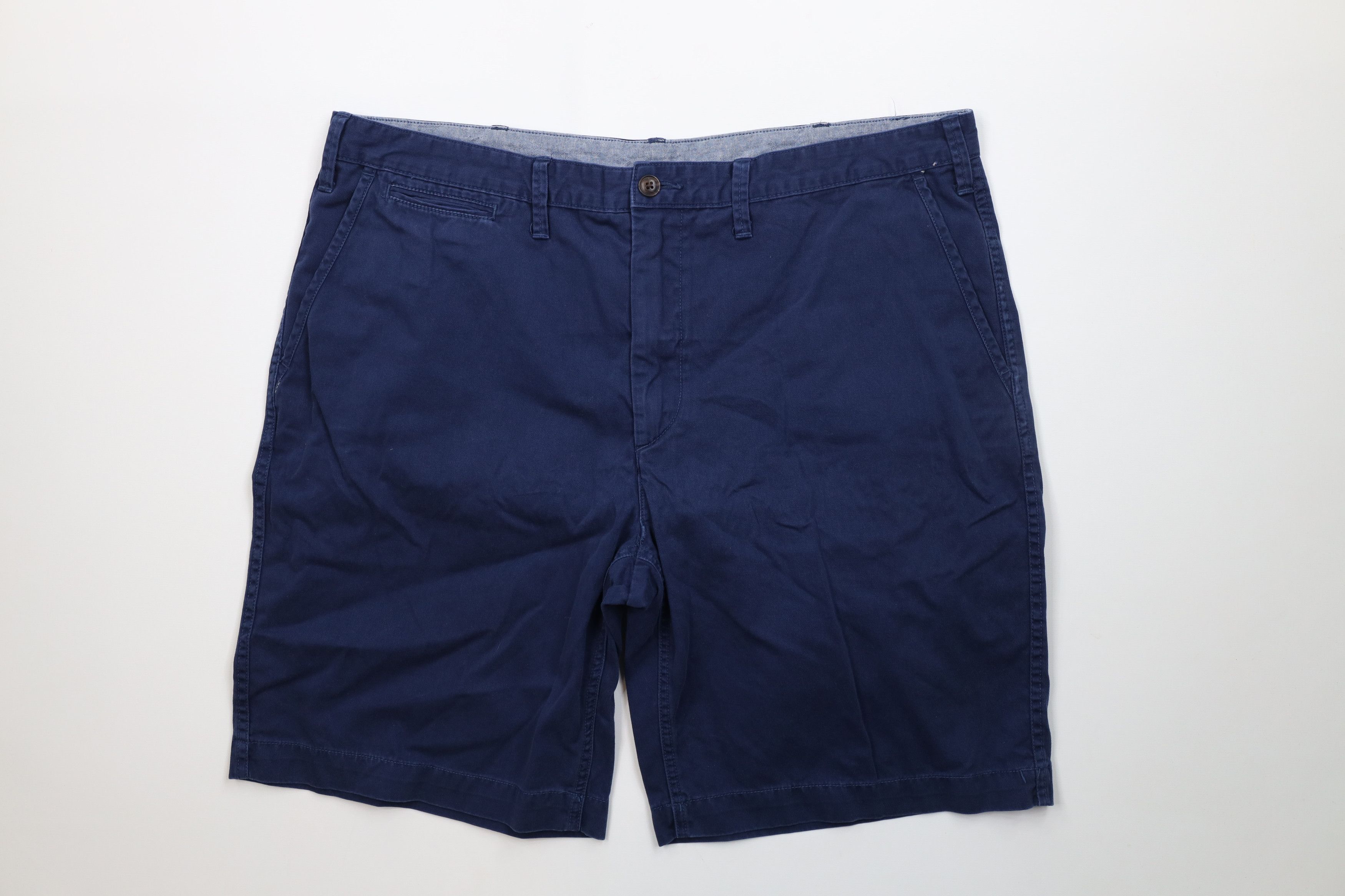 Ralph Lauren Vintage Ralph Lauren Fit Chino Shorts Navy Blue Cotton Size US 40 / EU 56 - 1 Thumbnail