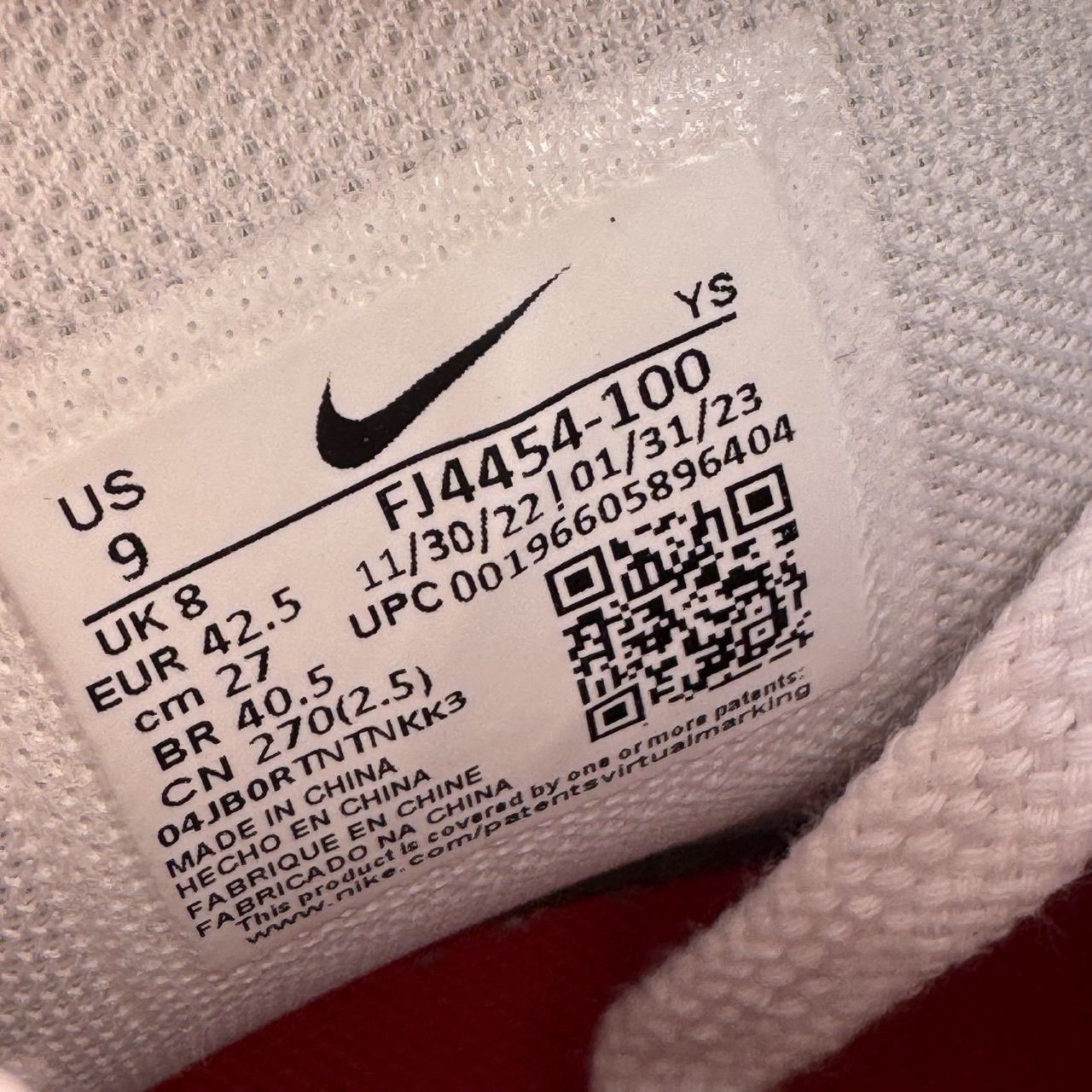 Nike Nike Terminator High “University Red” Size US 9 / EU 42 - 5 Thumbnail