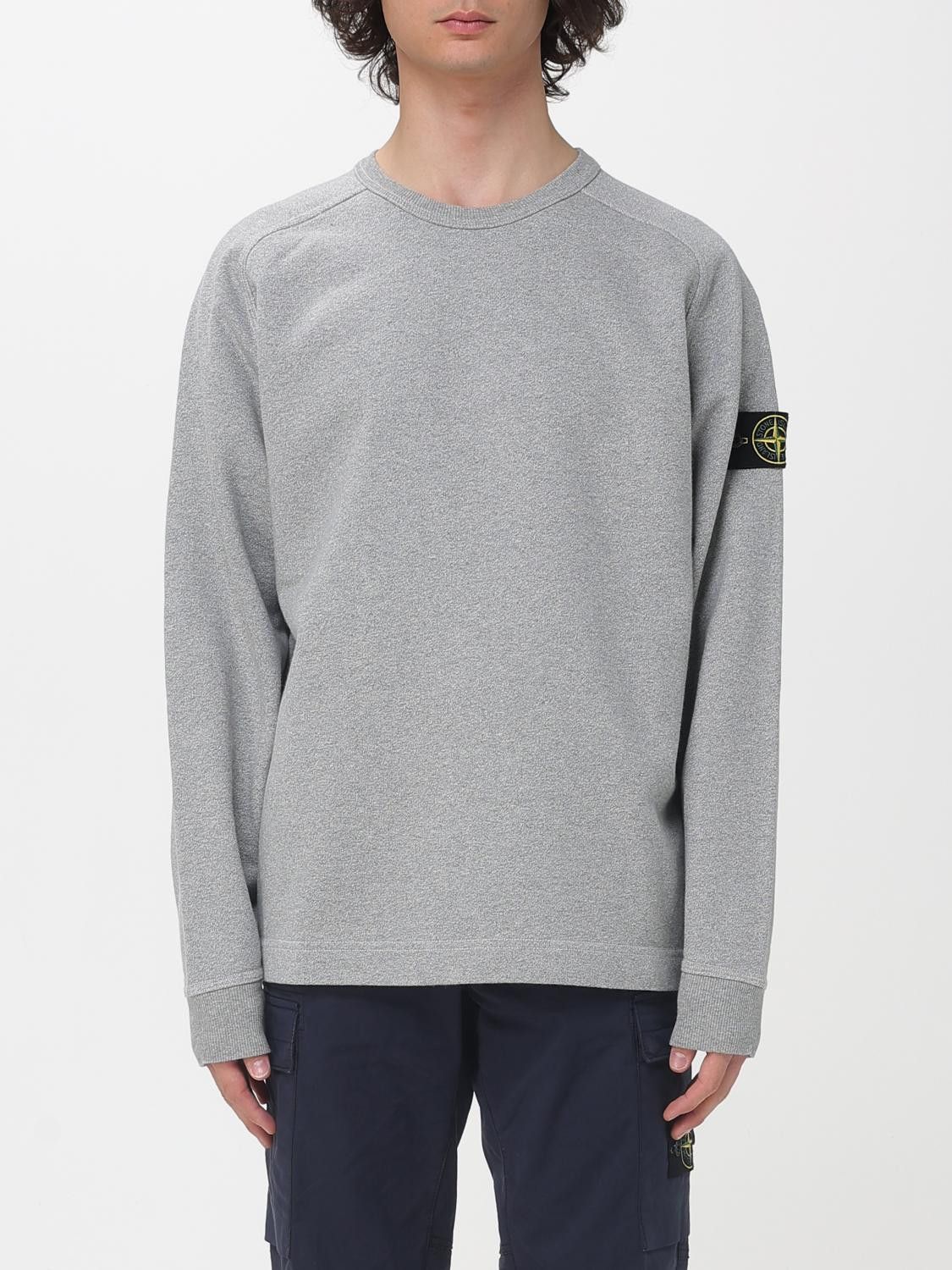 Stone Island Stone Island Sweatshirt Men Grey Size US XL / EU 56 / 4 - 1 Thumbnail