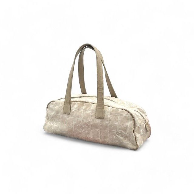 Chanel Chanel - Coco Handbag Mini Boston Travel Line White Monogram Size ONE SIZE - 1 Thumbnail
