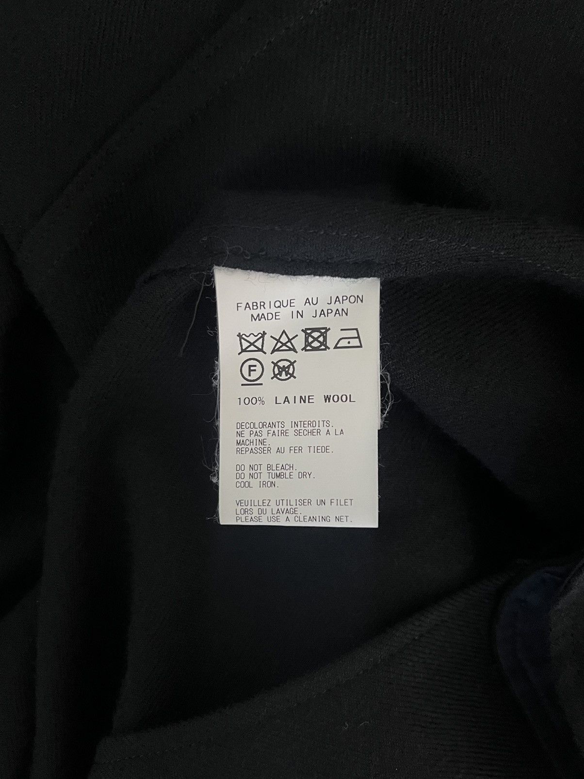 Yohji Yamamoto Yohji Yamamoto Pour Homme W/Viyella Collared Tab Coat Dress Size US S / EU 44-46 / 1 - 16 Thumbnail