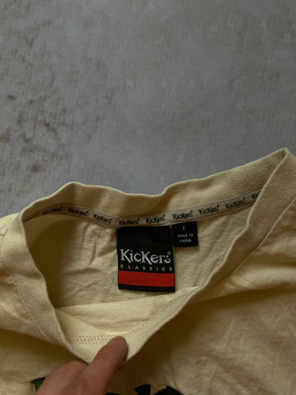 Kickers × Vintage Vintage Kickers T Shirt Size US L / EU 52-54 / 3 - 3 Thumbnail