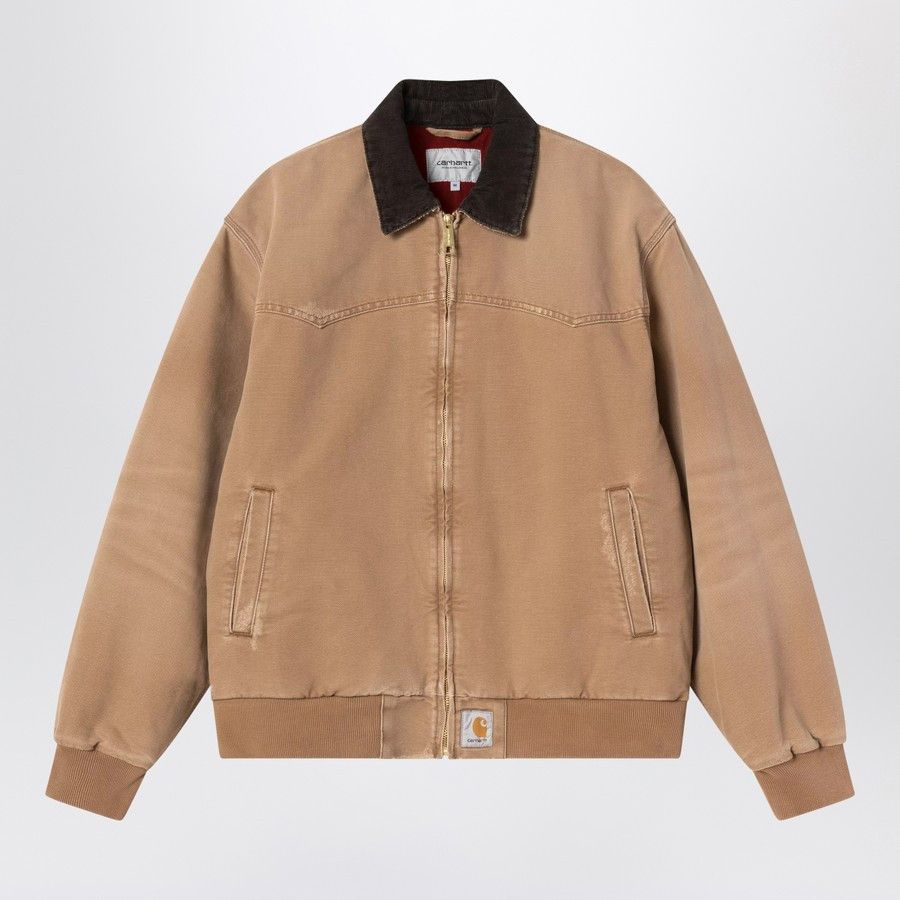 Carhartt Wip o1d2blof0226 Zip Jacket in Beige Size US XL / EU 56 / 4 - 1 Thumbnail