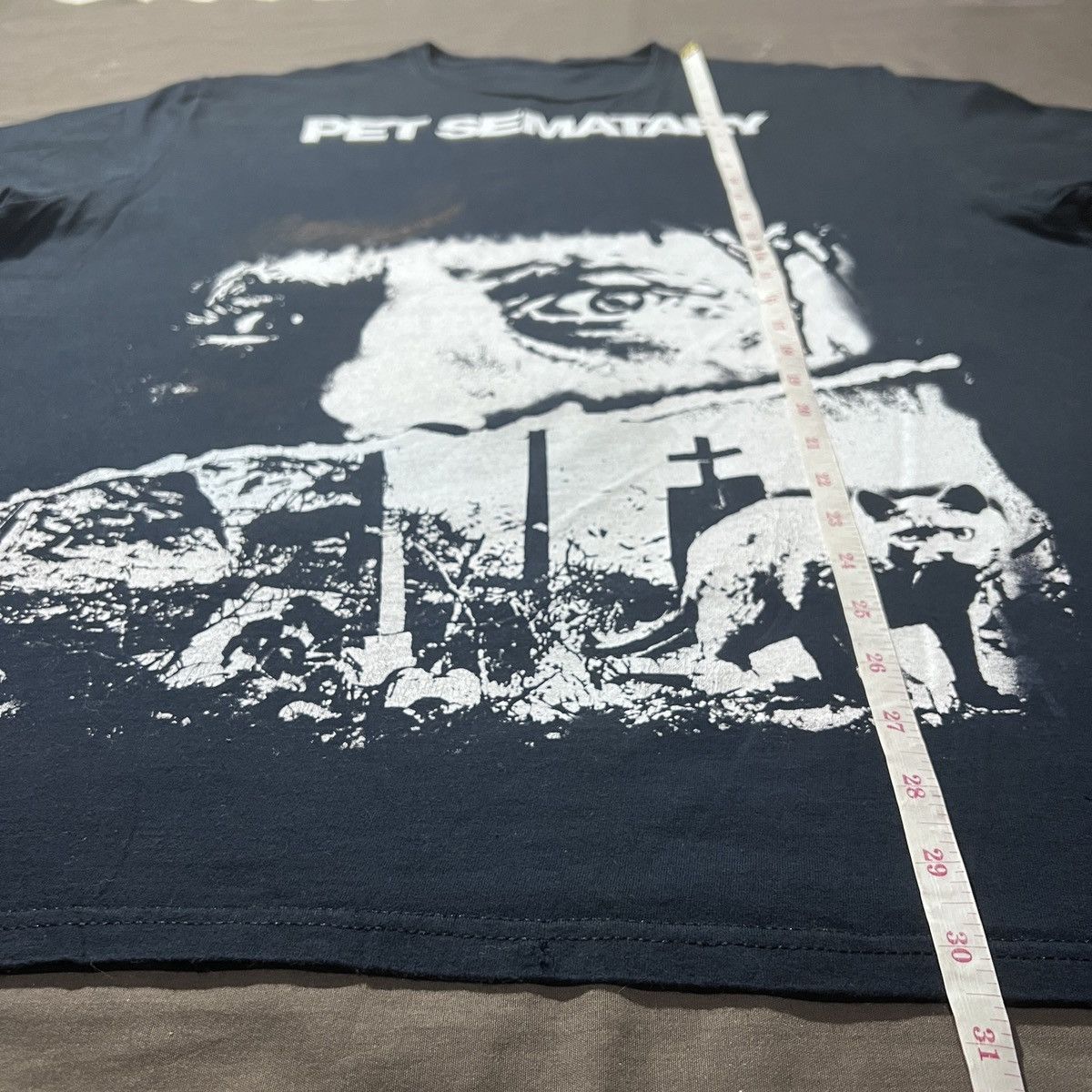Expert Horror Pet Sematary Supernatural horror film movie Tee 2XL Size US XXL / EU 58 / 5 - 6 Thumbnail