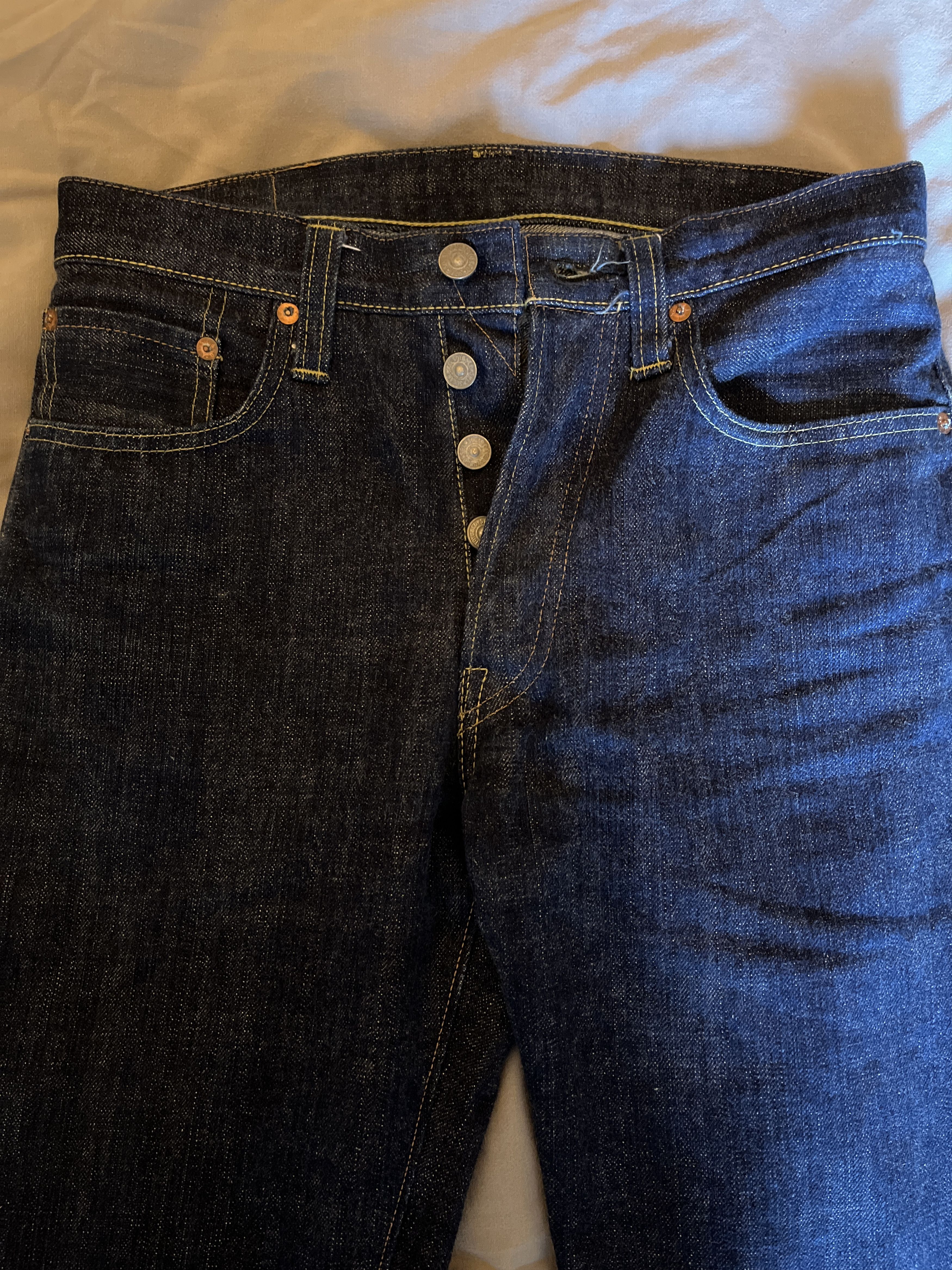 Sugar Cane Hawaii 14oz raw denim Size US 29 - 6 Thumbnail