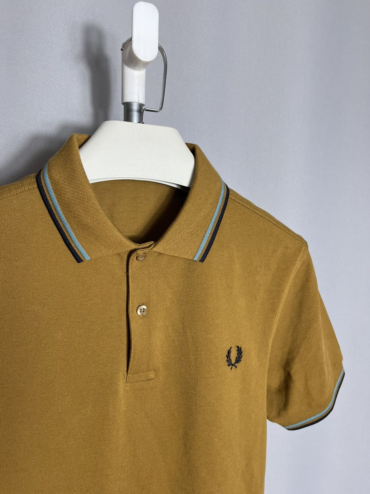 Fred Perry Fred Perry mens polo shirt caramel cotton short sleeve Size US M / EU 48-50 / 2 - 2 Thumbnail