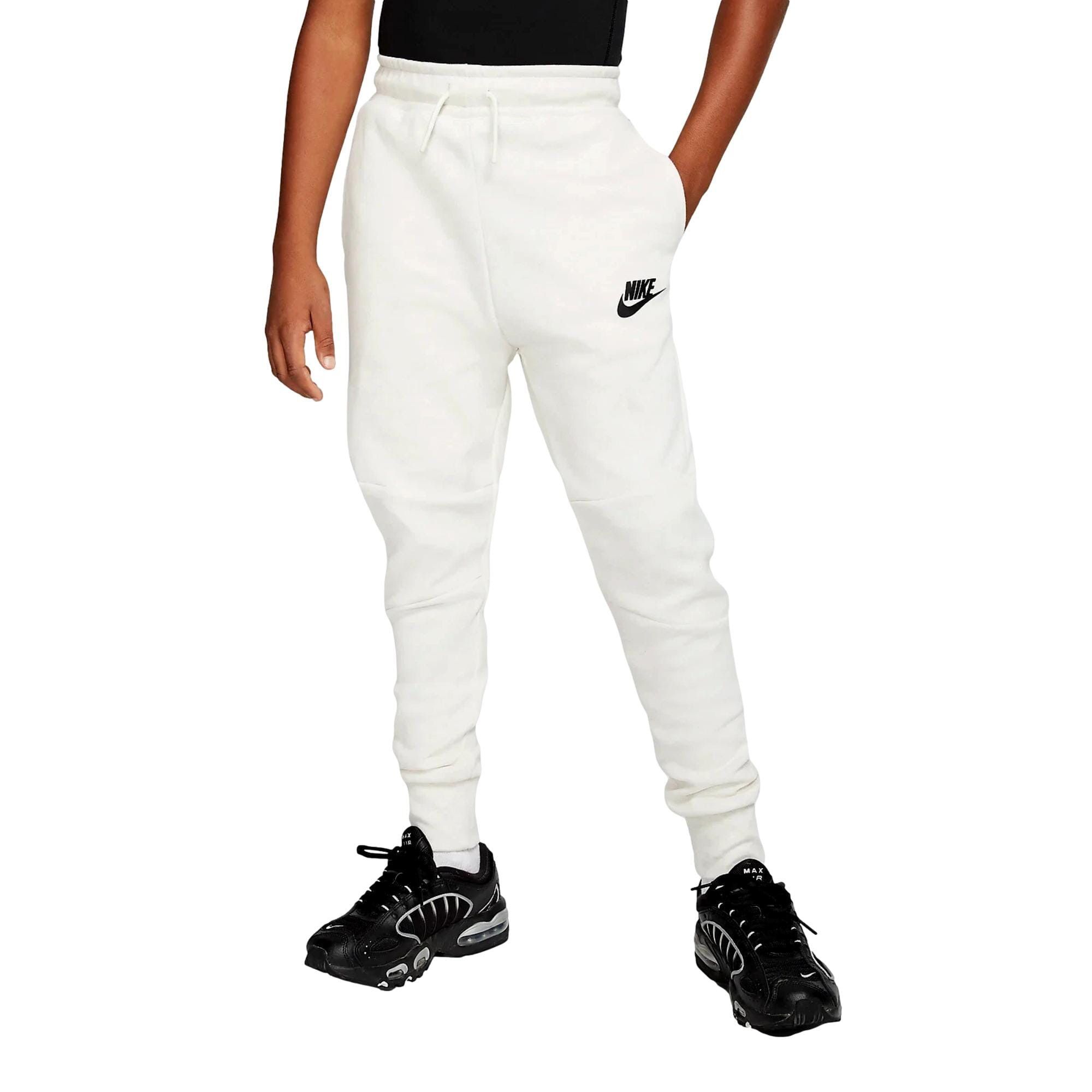 Nike Sportswear Fleece Pants White/Black 804818-133 Size US XS / EU 42 / 0 - 1 Thumbnail