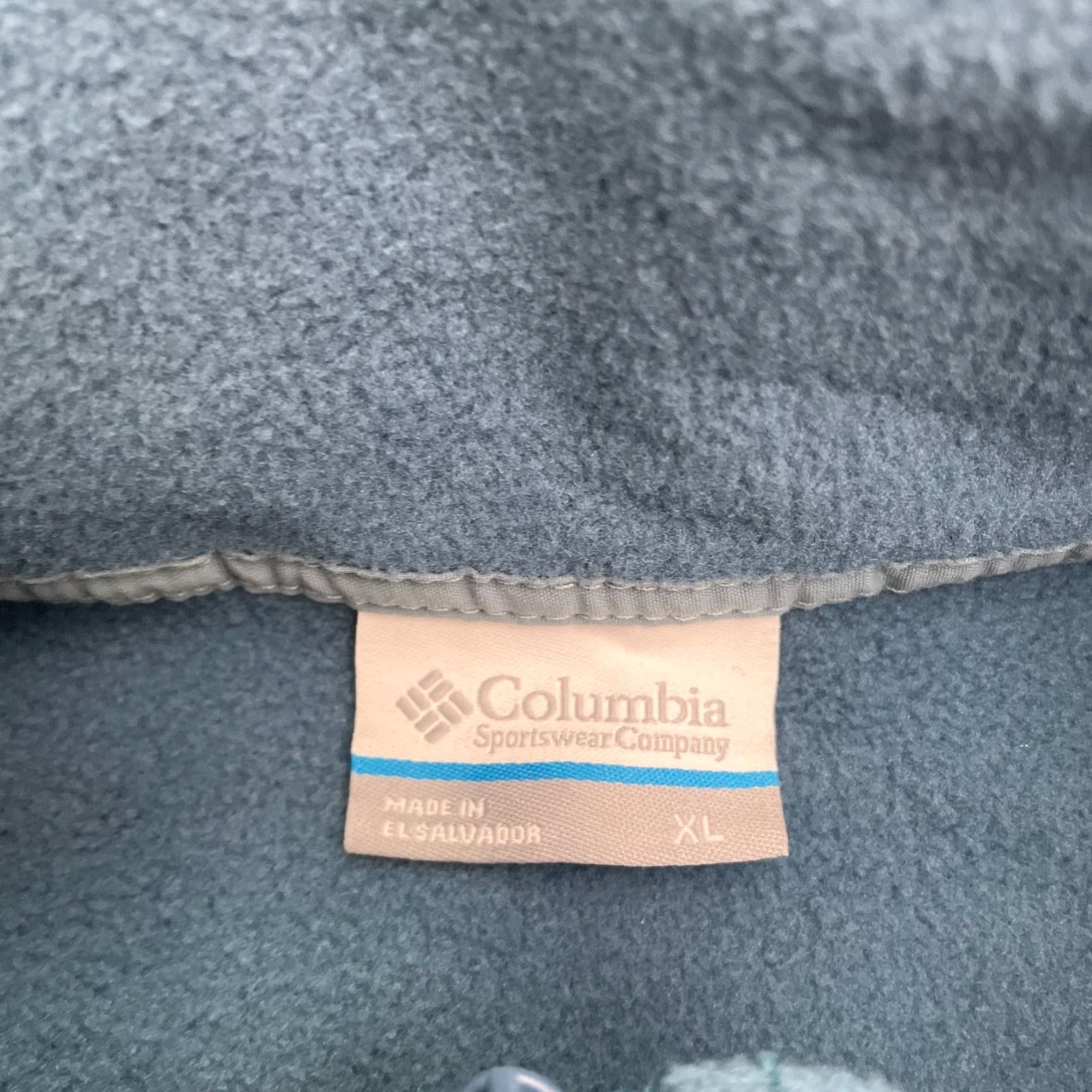 Vintage Columbia Vest Harborside Fleece Blue XL Mens Full Zip Pockets Outdoor Hiking Size US XL / EU 56 / 4 - 6 Thumbnail