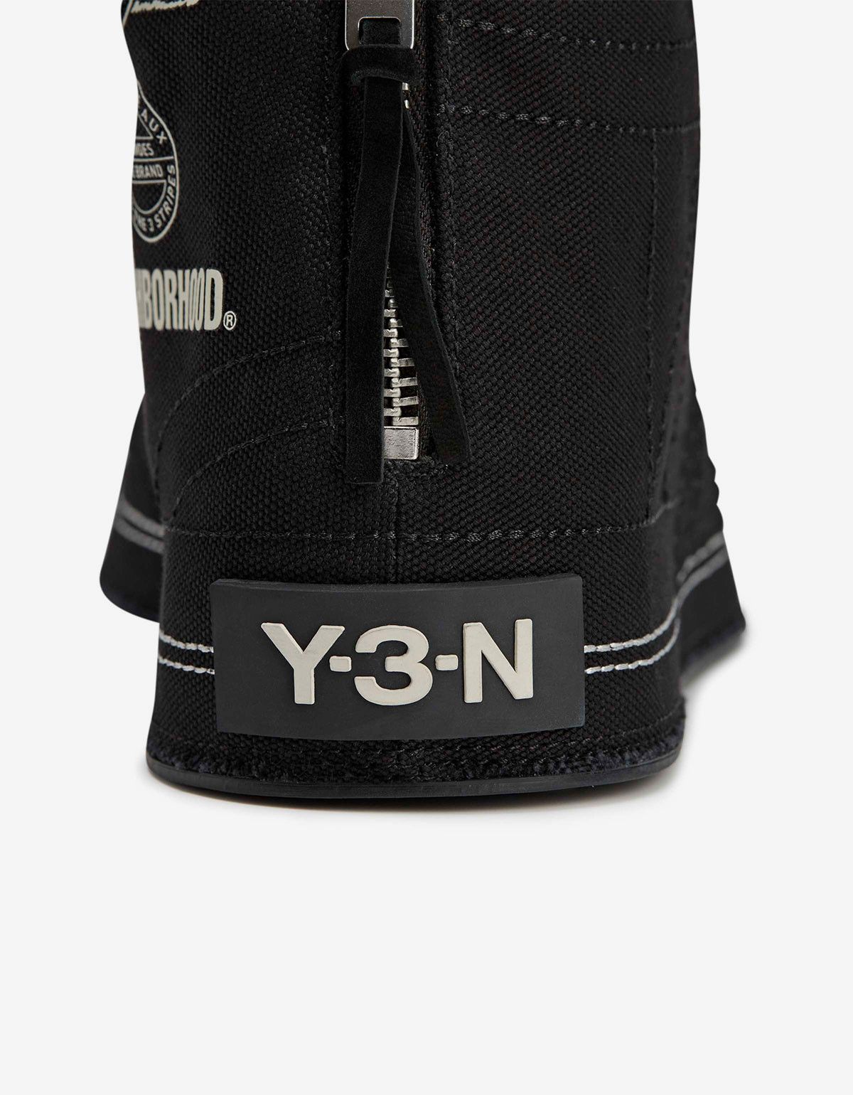 Y-3 Y-3 Neighborhood Nizza Hi Black Trainers Size US 7 / EU 40 - 9 Thumbnail