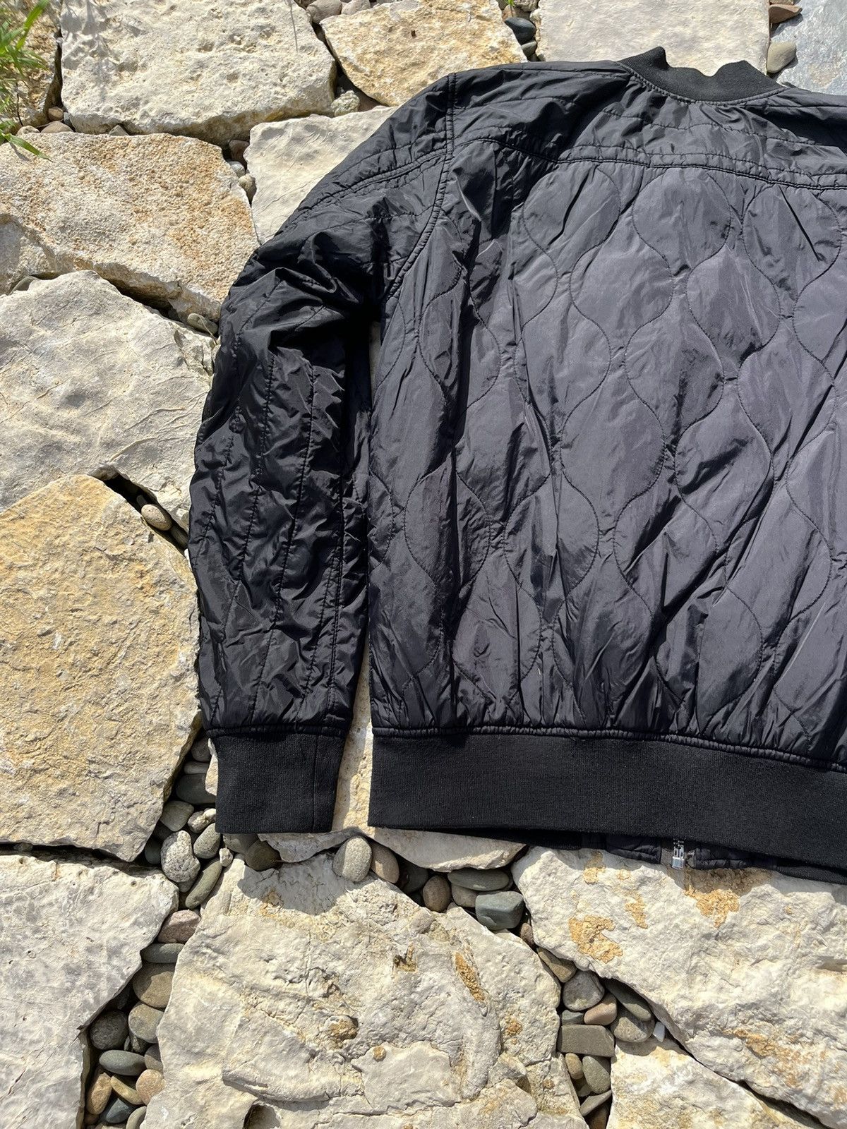 Diesel × Vintage Diesel vintage y2k bomber nylon jacket Avant Garde Size US M / EU 48-50 / 2 - 25 Thumbnail