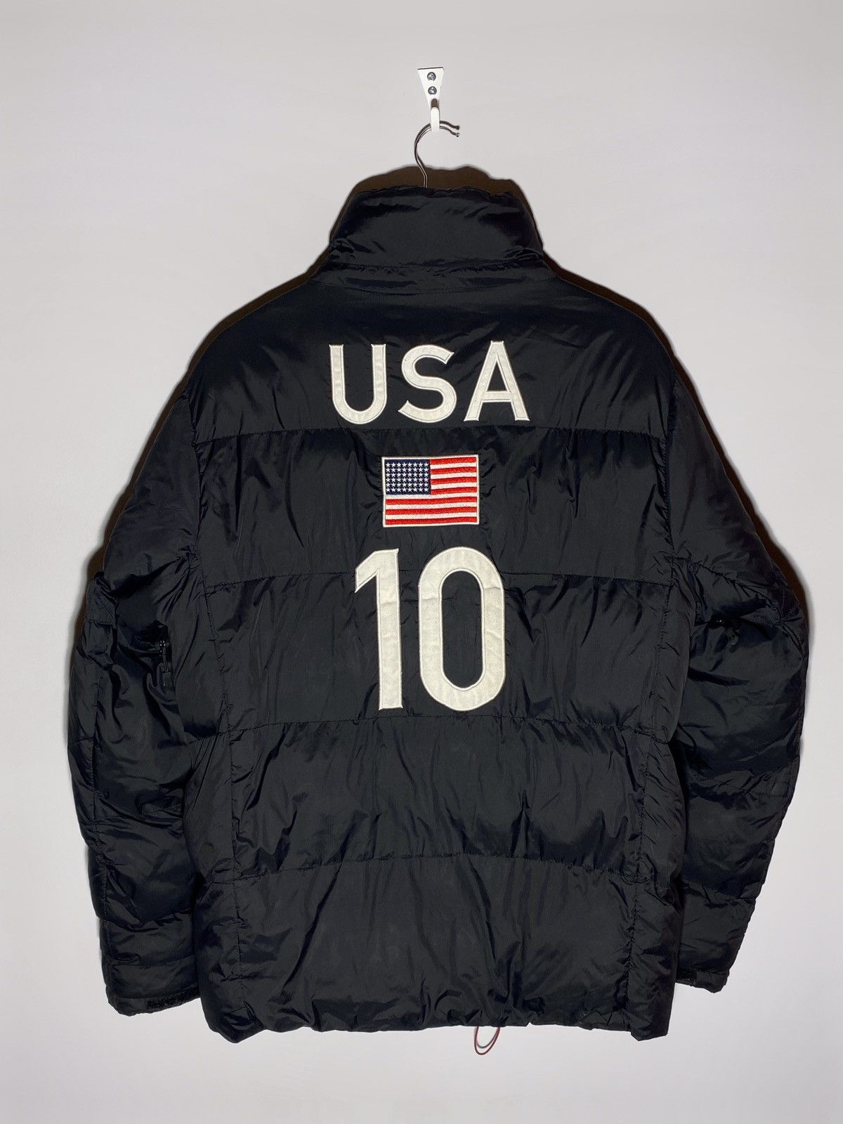 90s polo by ralph lauren puffer jacket