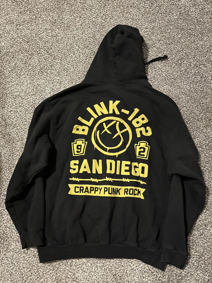 Other Blink 182 Crappy Punk Rock Zip Up Hoodie Size XL Size US XL / EU 56 / 4 - 2 Thumbnail