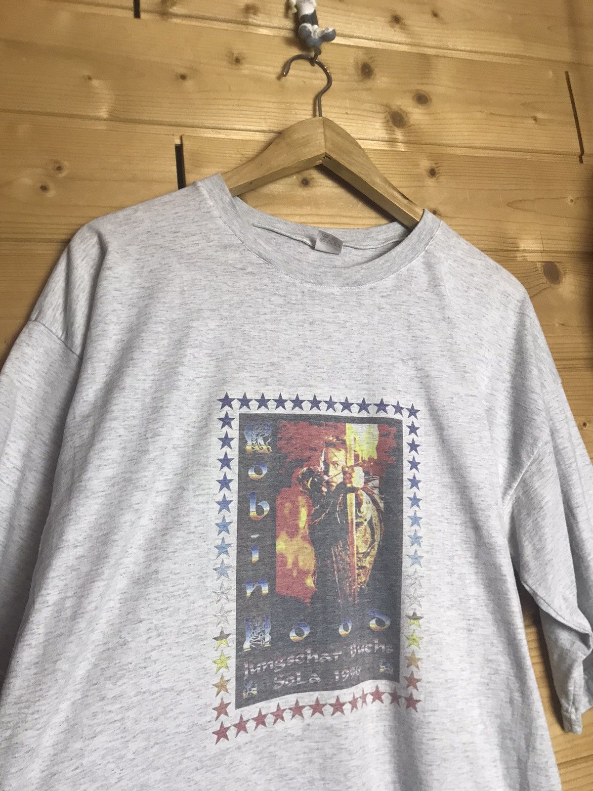 Vintage Vintage 1996 Robin Hood promo movie t-shirt Size US XL / EU 56 / 4 - 1 Thumbnail