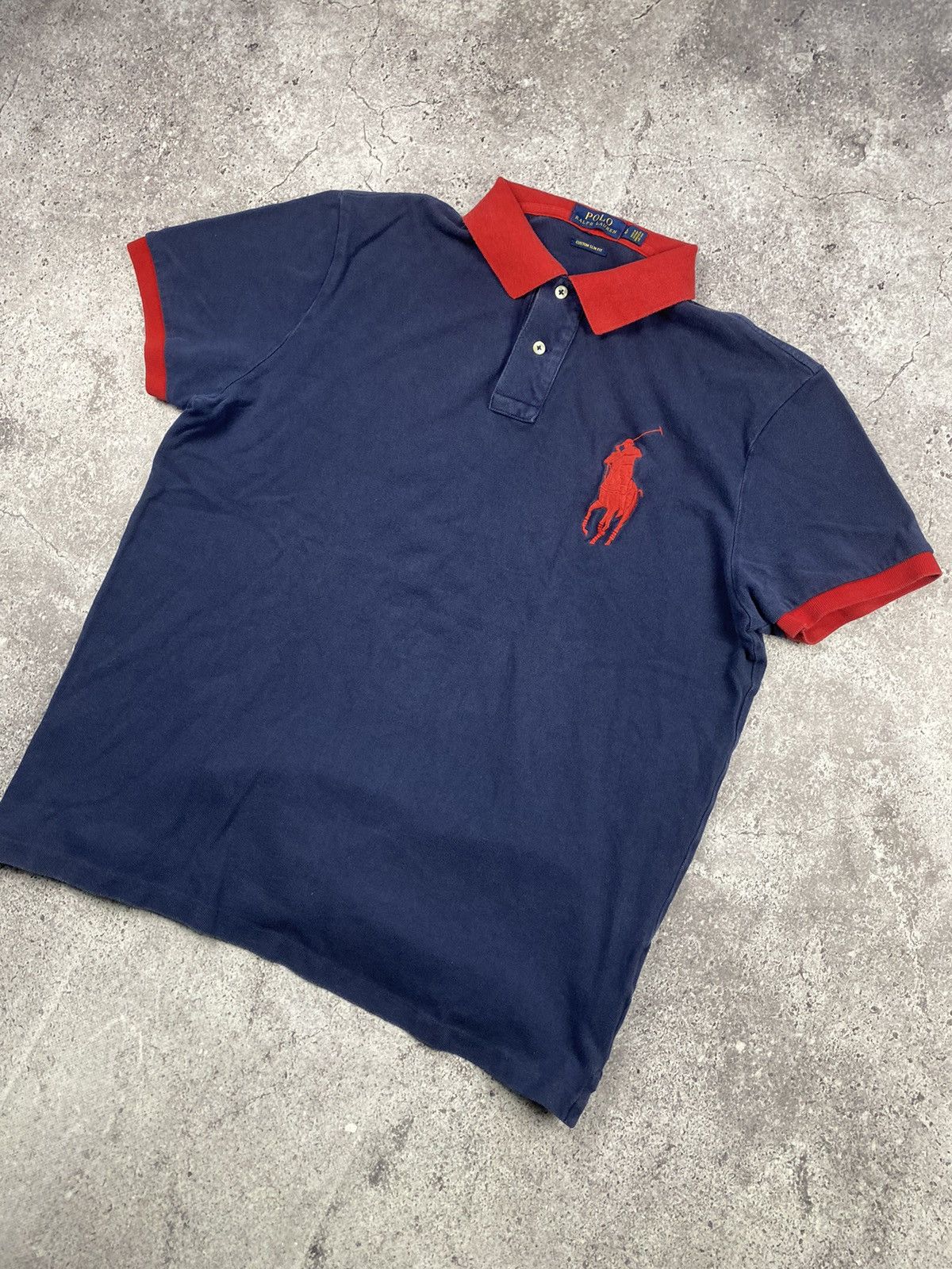 Polo Ralph Lauren × Ralph Lauren × Vintage Vintage Polo Ralph Lauren Big Pony Polo Chief Keef Size US L / EU 52-54 / 3 - 2 Thumbnail