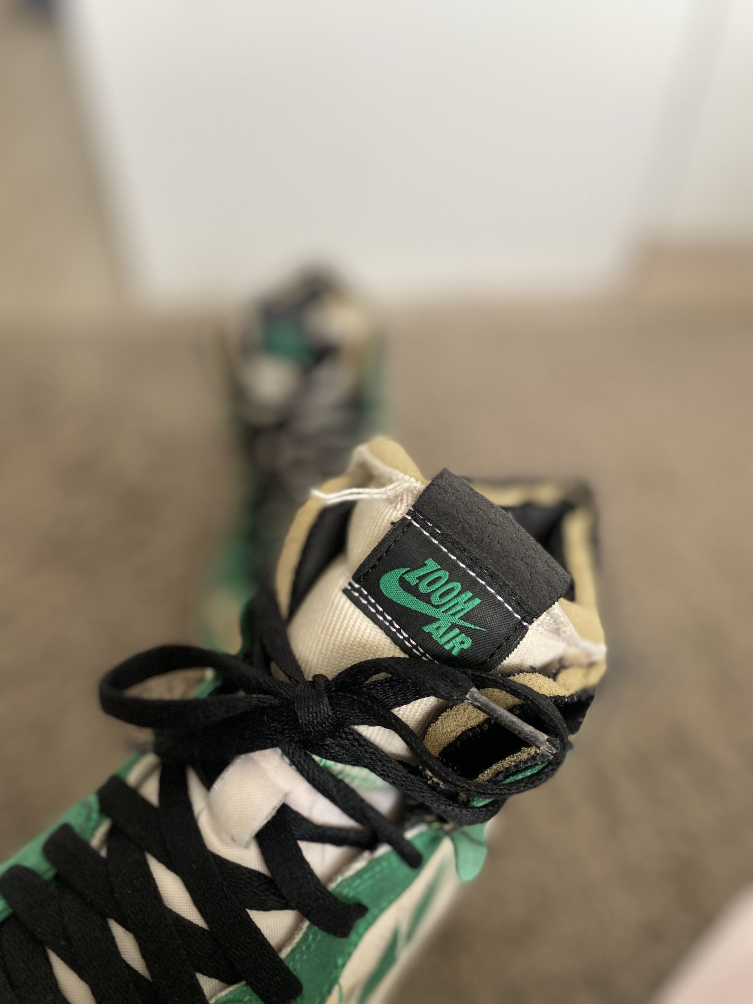 Jordan Brand × Nike Jordan 1 High Zoom Air CMFT Stadium Green shoes Size US 11 / EU 44 - 4 Thumbnail