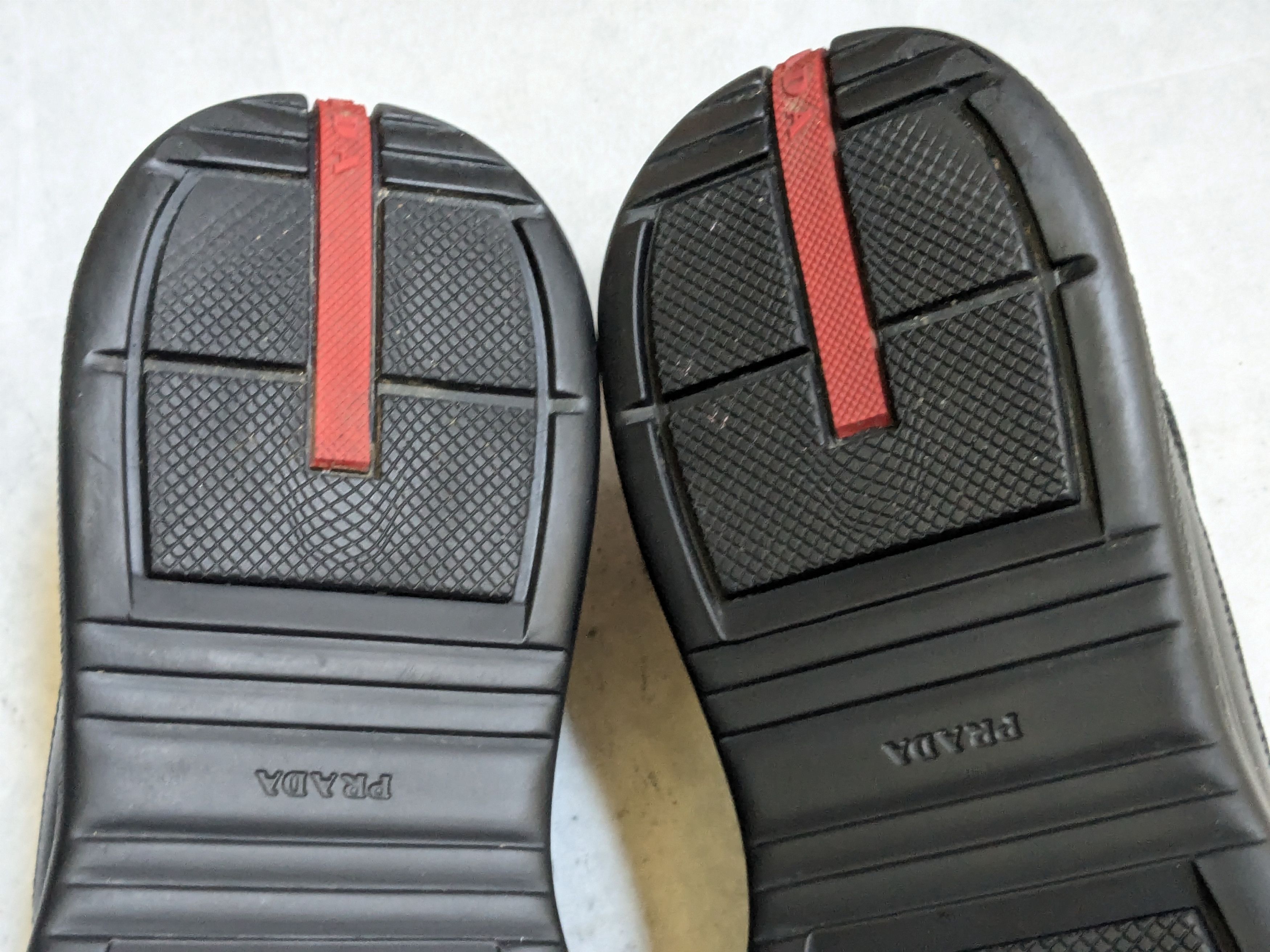 Prada Prada America's Cup Sneakers Black Red 13 Low Tops Leather Size US 13 / EU 46 - 16 Thumbnail