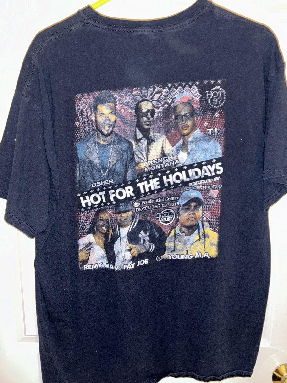 Band Tees × Lil Yachty × Travis Scott Hot for the Holidays 2017 tour shirt Size US XL / EU 56 / 4 - 2 Thumbnail