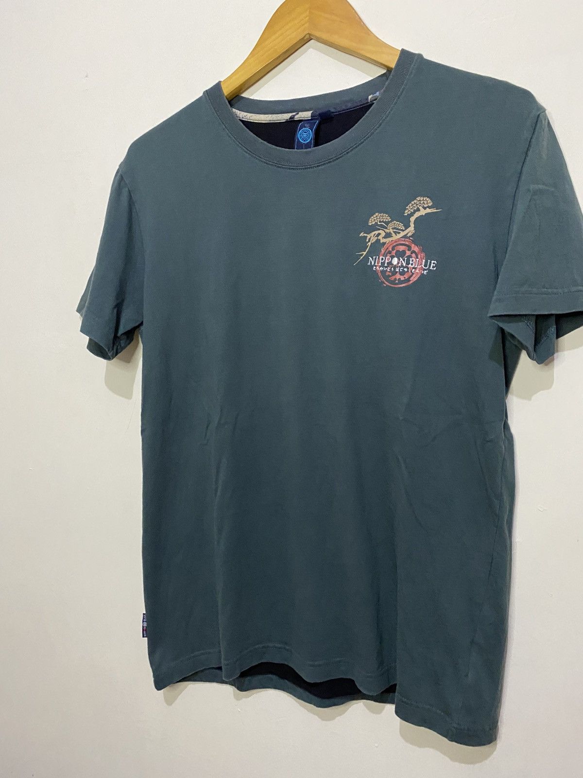 If Six Was Nine × Japanese Brand × Le Grande Bleu (L.G.B.) Japanese Style T-Shirt Nippon Blue Size US L / EU 52-54 / 3 - 3 Thumbnail