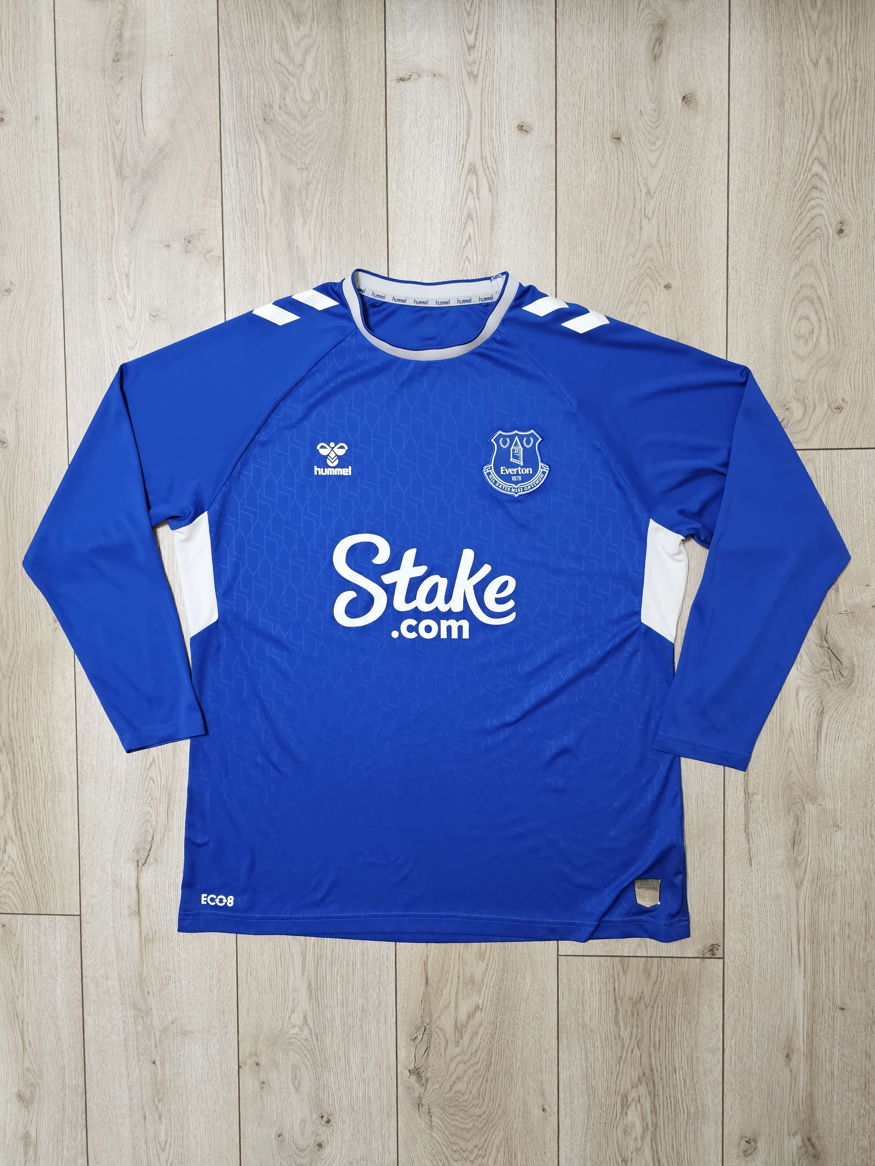 EVERTON 2022 2023 HOME LONG FOOTBALL SHIRT SOCCER JERSEY