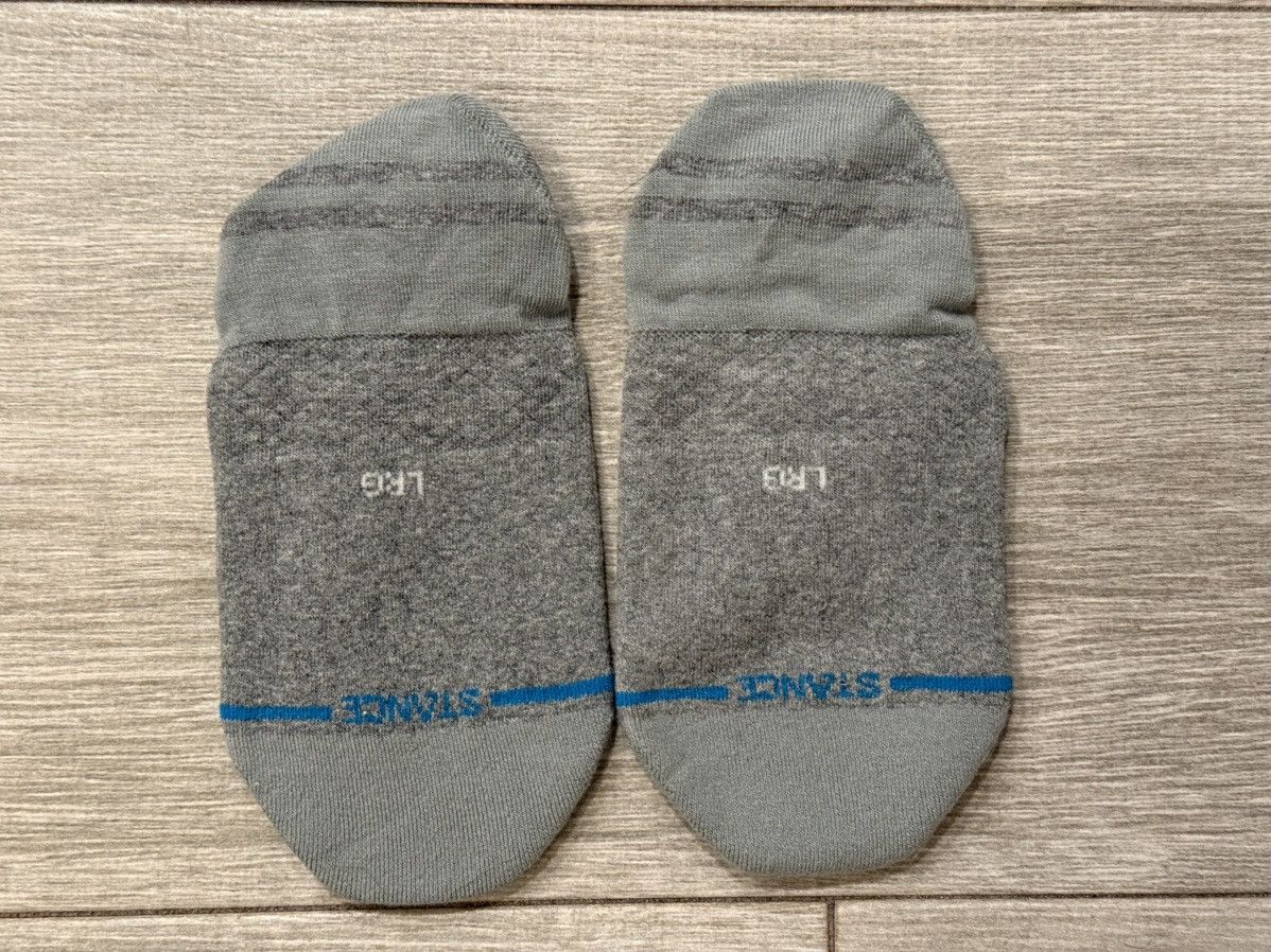 Stance Socks Stance Gamut Cotton Blend No Show Grey Heather Socks Large Size ONE SIZE - 2 Thumbnail