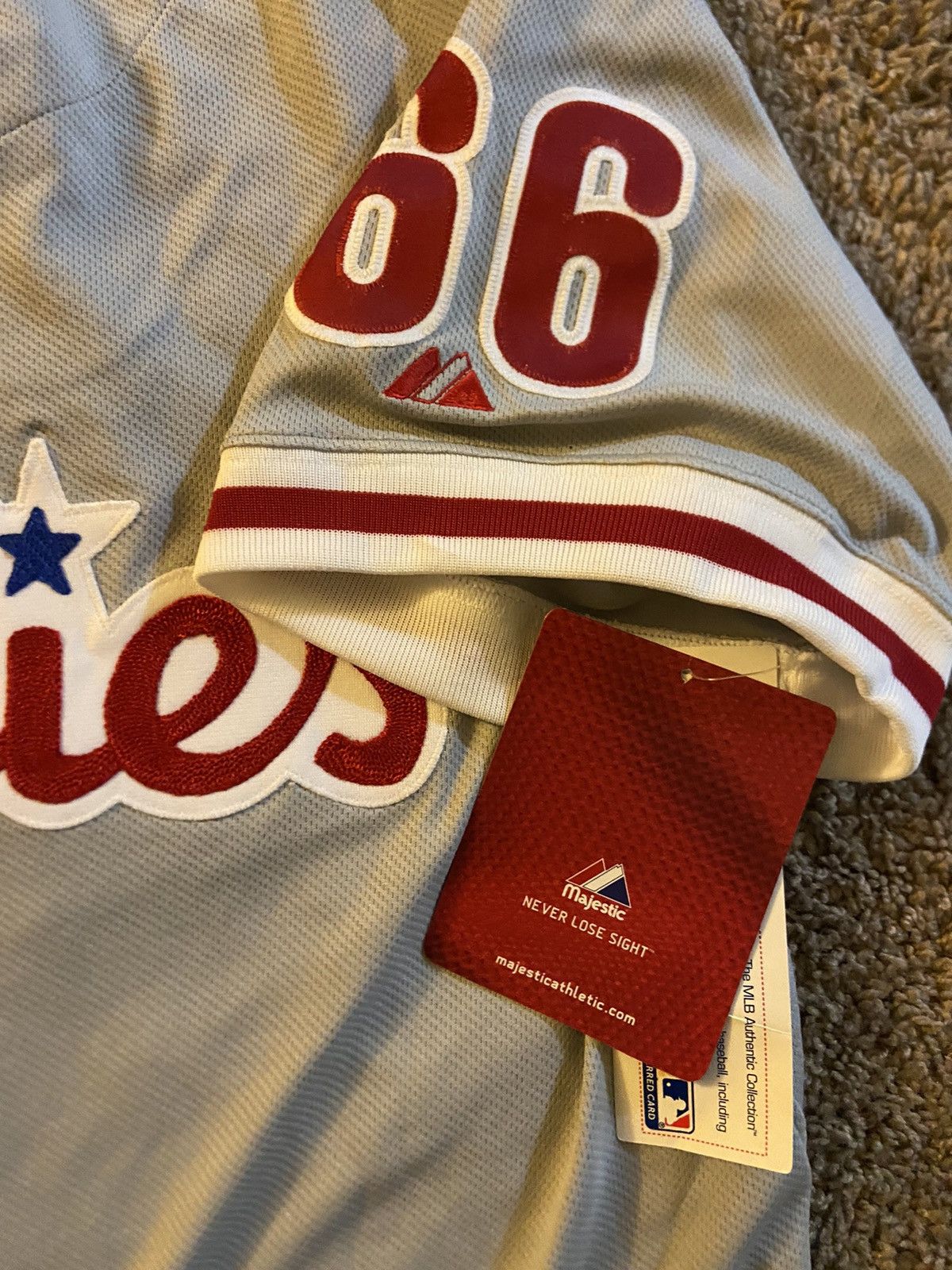 MLB × Vans MLB x Vans x Philadephia Phillies size 10 with jersey Size US 10 / EU 43 - 3 Thumbnail