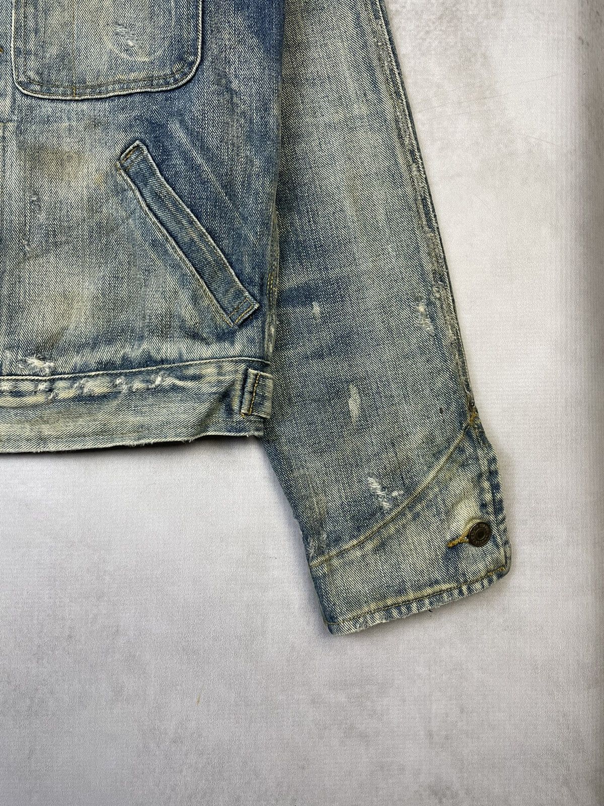 Polo Ralph Lauren SS14 Polo Ralph Lauren Rustic Denim Ranch Jacket Size US XS / EU 42 / 0 - 6 Thumbnail