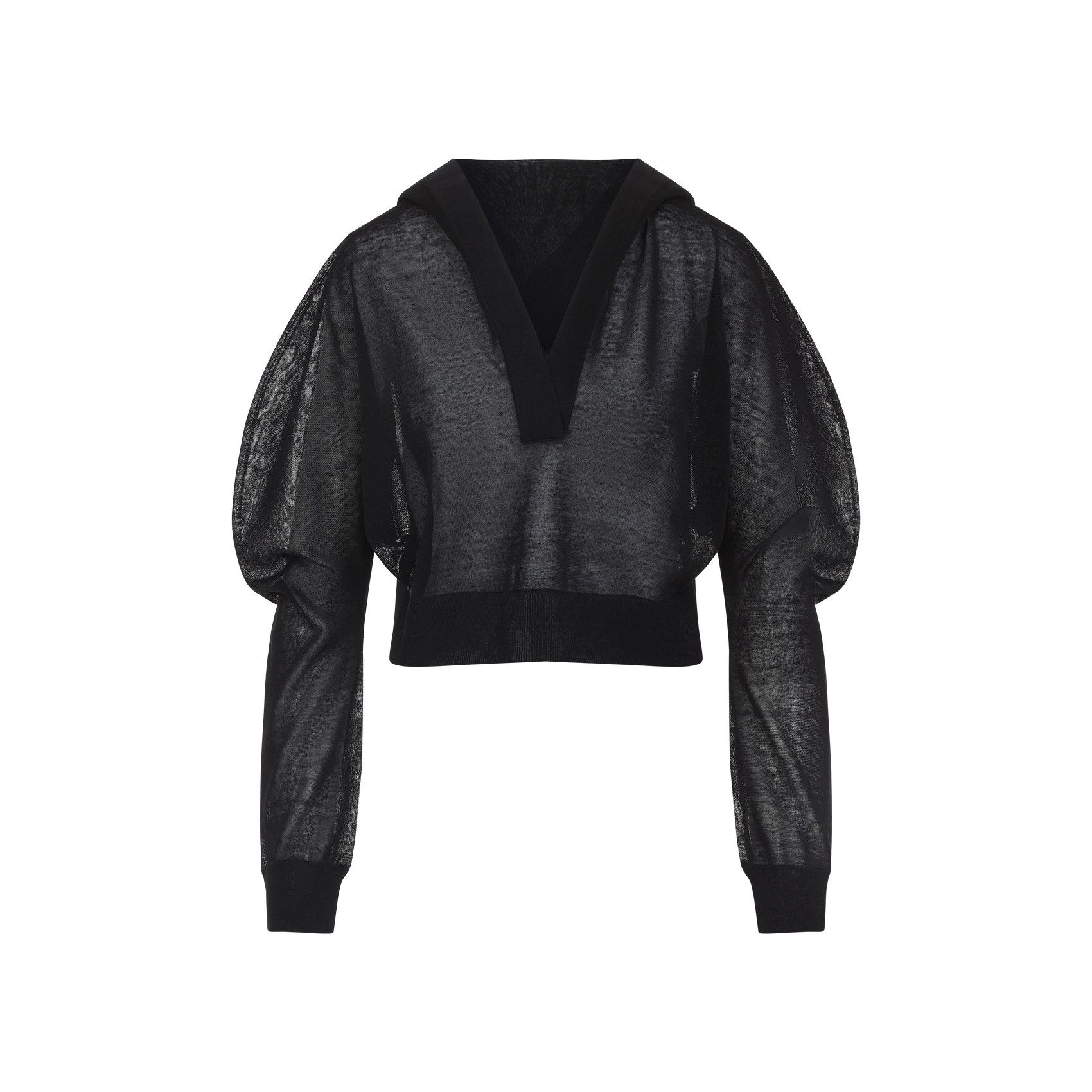 Alaia Alaïa Long Sleeves Hooded Top Size M / US 6-8 / IT 42-44 - 1 Thumbnail