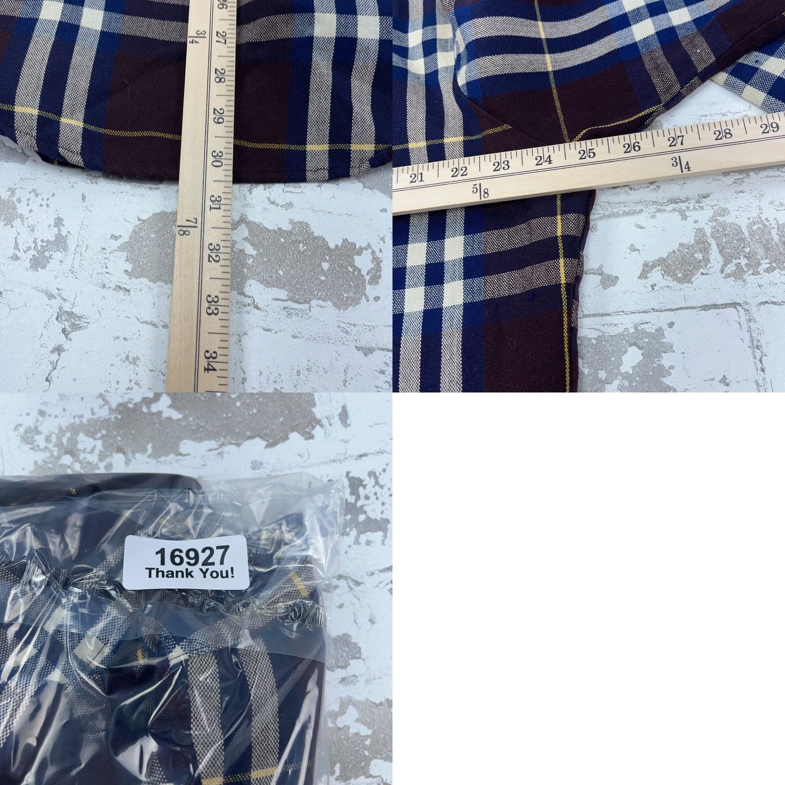 Vintage VINTAGE Outdoor Exchange Shirt Men XL Purple Plaid Button Up 80s Acrylic Flannel Size US XL / EU 56 / 4 - 8 Thumbnail