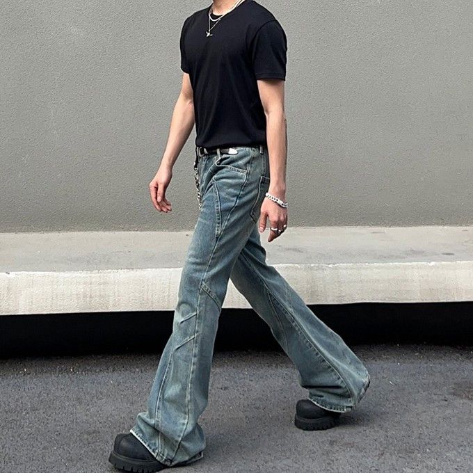 Jean Stacked Flare Jeans Size US 30 / EU 46 - 3 Thumbnail