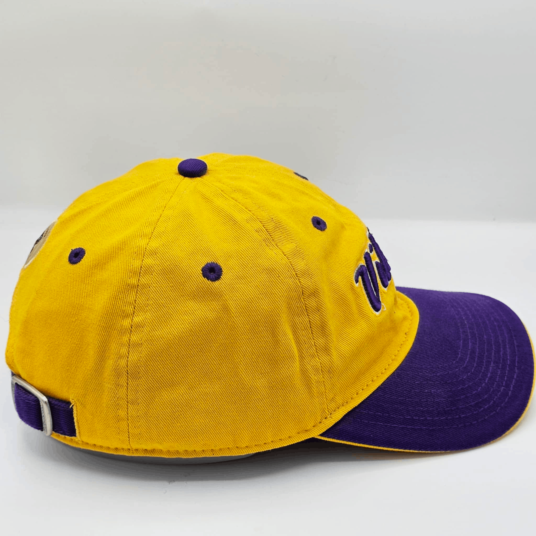 NFL × Reebok × Vintage Minnesota Vikings Vintage Reebok Gridiron Classics Dad Hat Size ONE SIZE - 3 Thumbnail