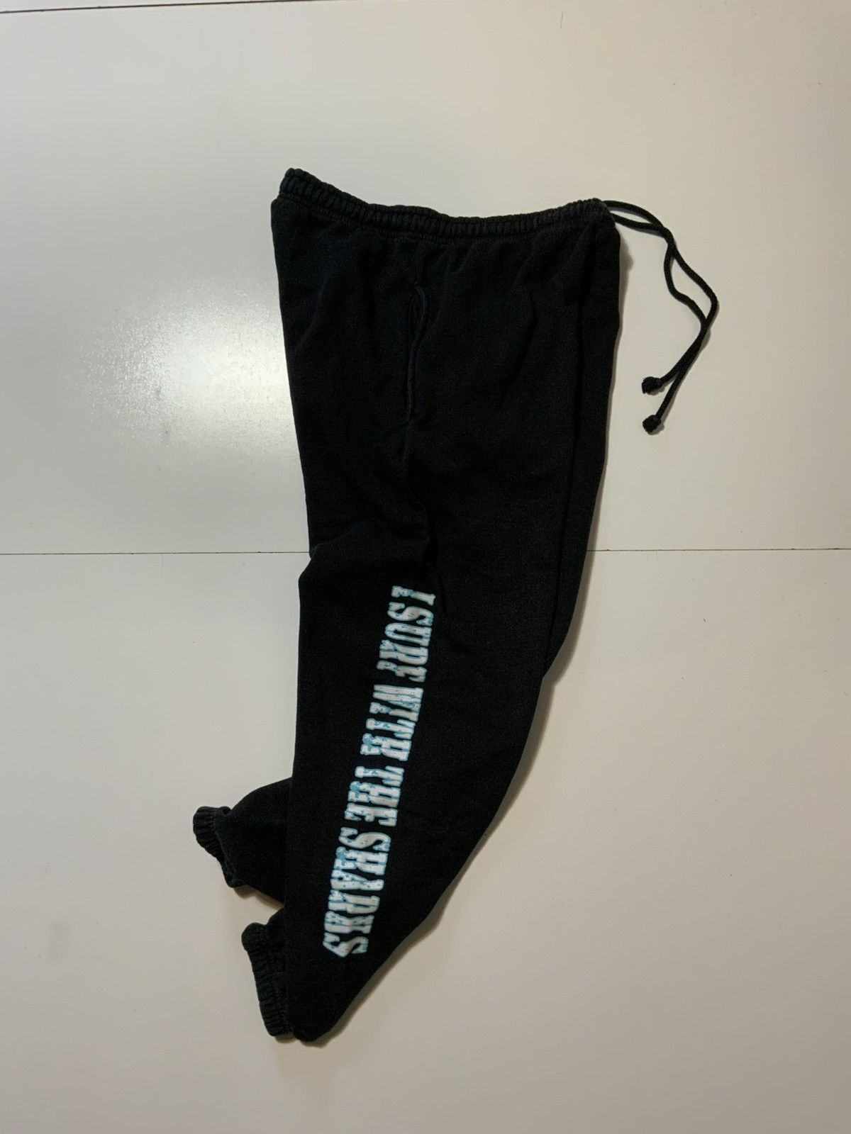 Other Malibu Sharks Surf Team I Surf With Sharks Jogger Sweatpants Size US 30 / EU 46 - 2 Thumbnail