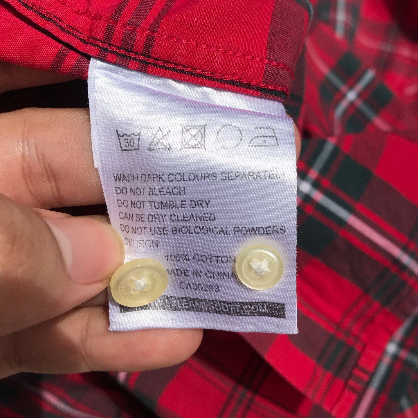 Lyle & Scott Lyle And Scott plaid Tartan Scotland iconic gingham Shirt Size US S / EU 44-46 / 1 - 4 Thumbnail