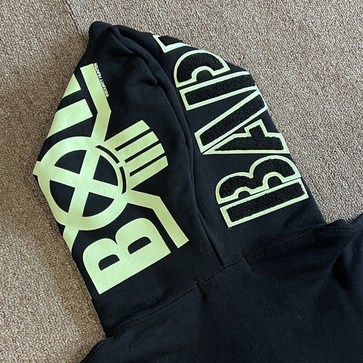 Bape x Bounty Hunter Mad Shark Full Zip Hoodie