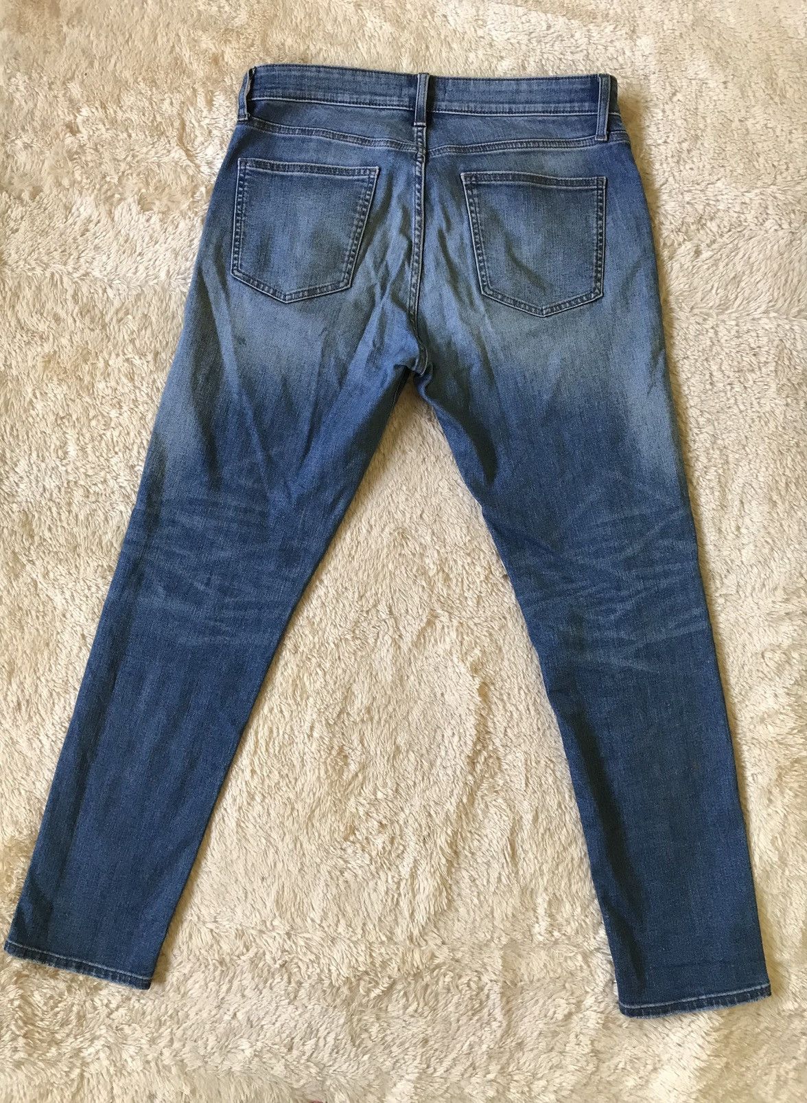 Japanese Brand × Uniqlo Uniqlo Ultra Stretch Skinny Fit Jeans Patchwork Size US 32 / EU 48 - 7 Thumbnail
