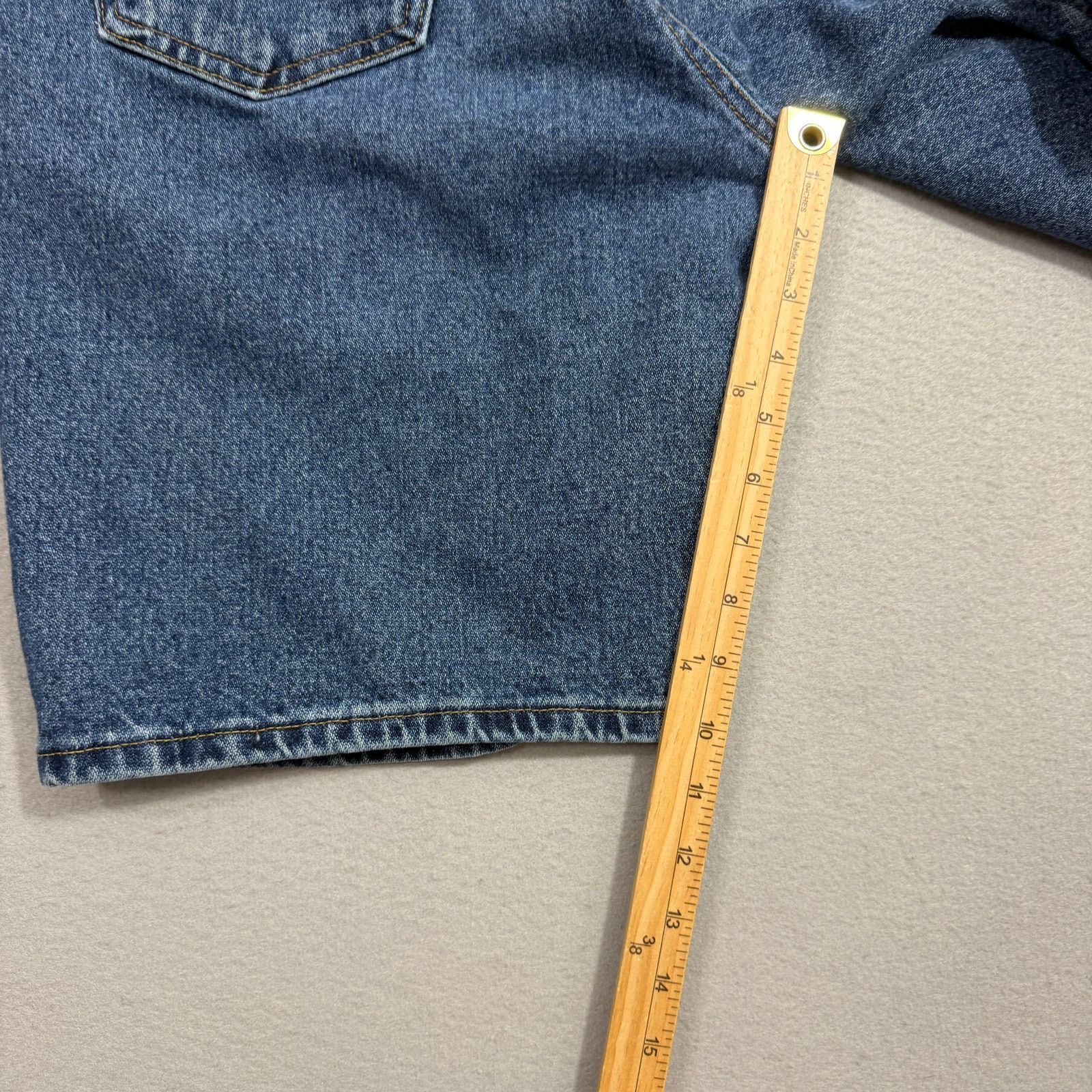 Vintage Vintage Faded Glory Jean Shorts Men's 34 Blue 10" Inseam Size US 34 / EU 50 - 9 Thumbnail