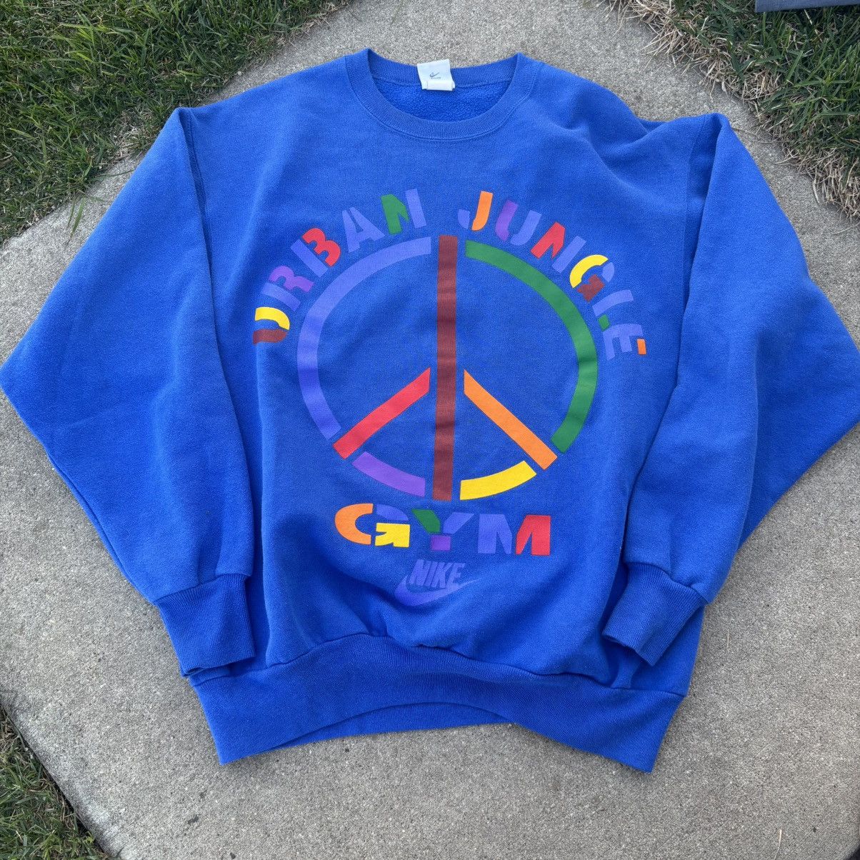 Nike Vintage 1993 Nike Urban Jungle Gym Crewneck Size US M / EU 48-50 / 2 - 1 Thumbnail