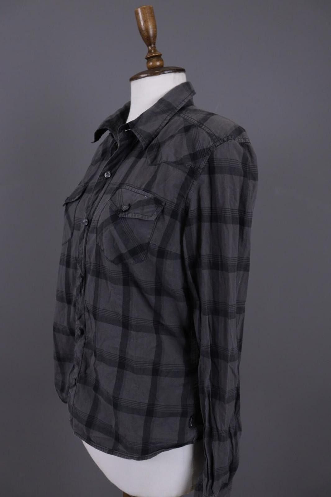 Carhartt Carhartt Gray Check Pockets Overshirt Shirt Size L Size L / US 10 / IT 46 - 7 Thumbnail