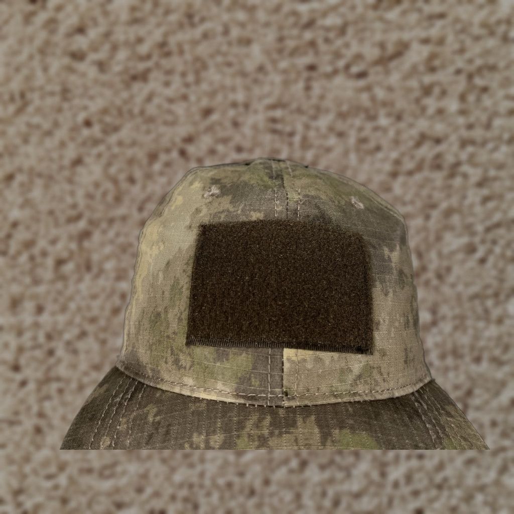 Vintage HAT Cap Hat Beige Brown Desert Camo Tactical Adjustable Hook Loop Patches One Size Men Cotton Polyester Twill Baseball Cap Size ONE SIZE - 1 Thumbnail