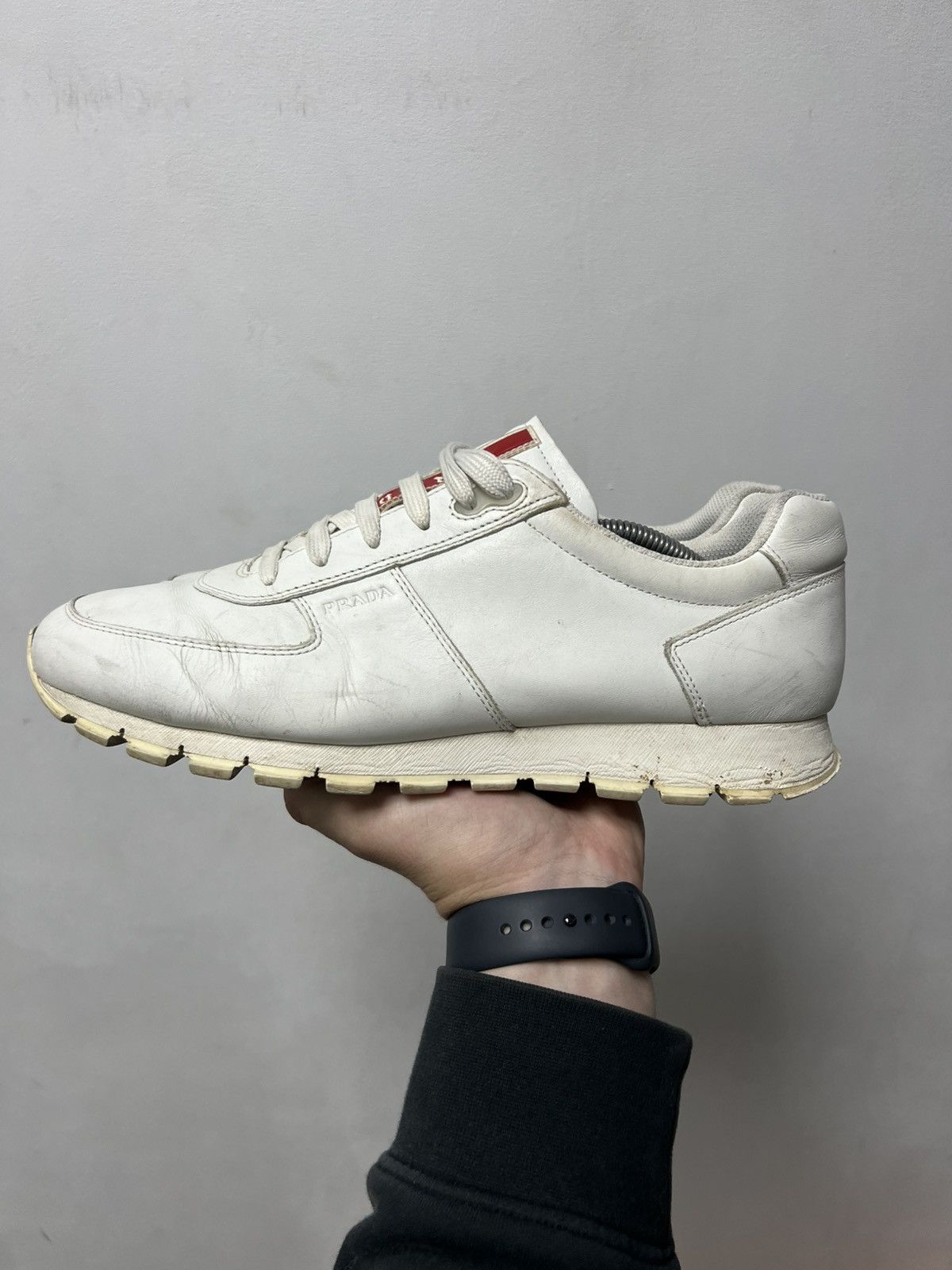 Prada Prada Shoes Vintage White Size US 9.5 / EU 42-43 - 3 Thumbnail