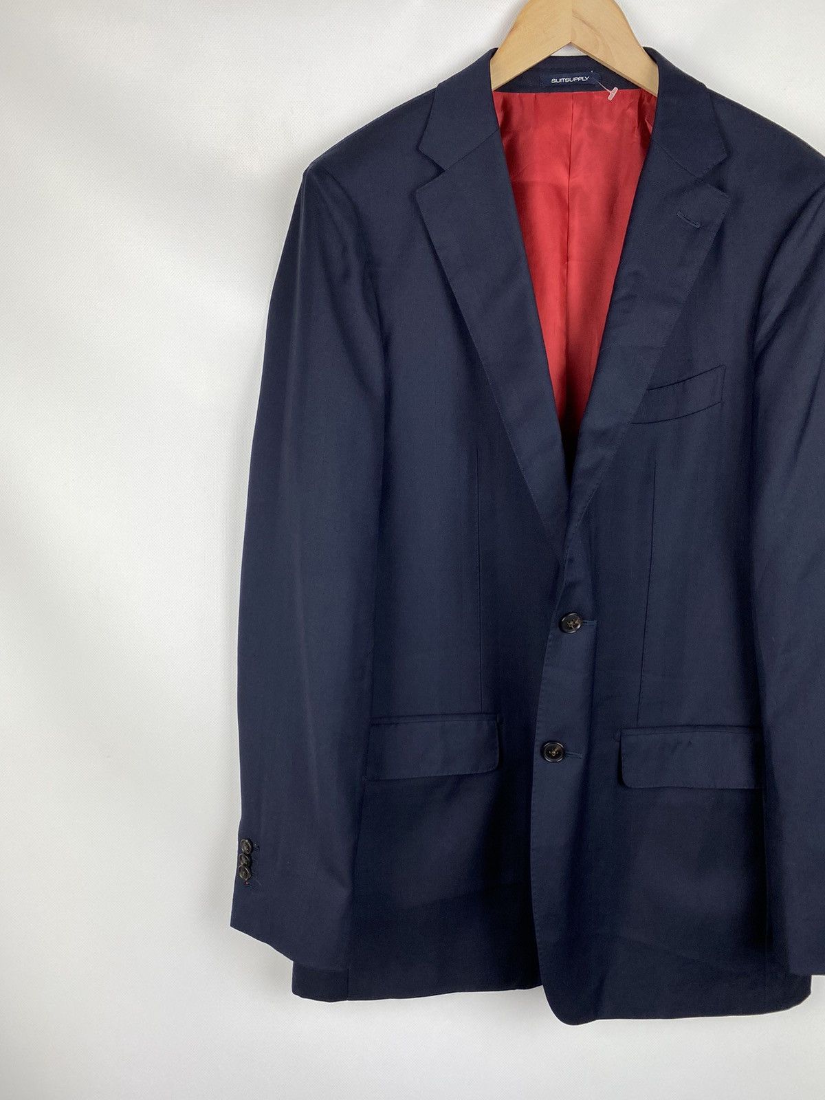 Suitsupply Suitsupply Carlo Barbera men’s pure wool S130 blazer jacket Size 46R - 2 Thumbnail