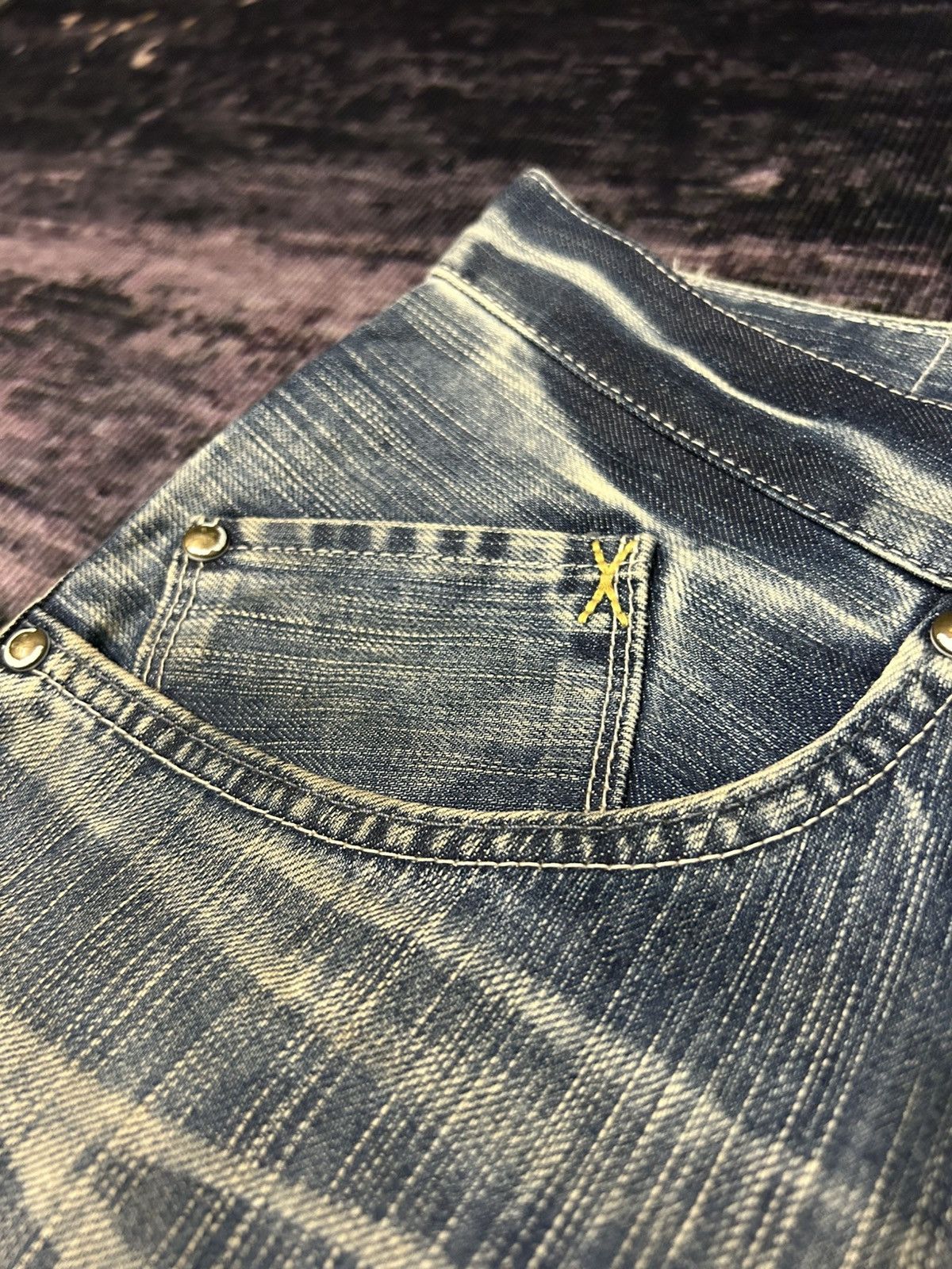 Edwin Edwin Xv Function Japan Spiral Mudwash Jeans Size US 35 - 9 Thumbnail