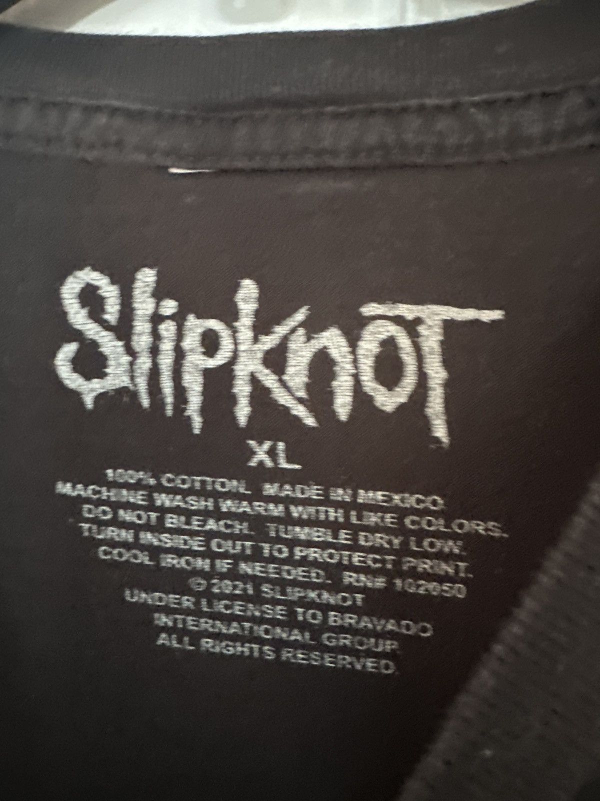 Slipknot Authentic slipknot classic logo T Size US XL / EU 56 / 4 - 2 Thumbnail